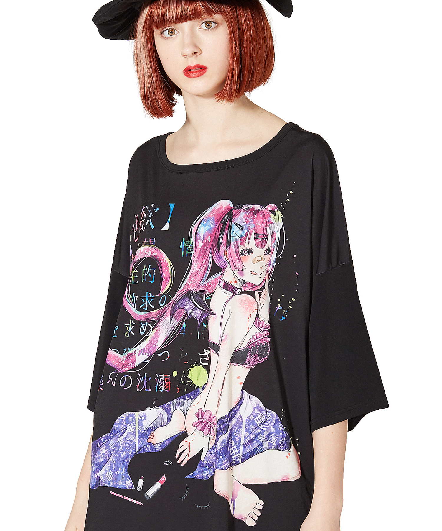 ７つの大罪 色欲 ｔシャツ メガビッグ Ankorock アンコロック メンズ レディース ユニセックス ステージ 衣装