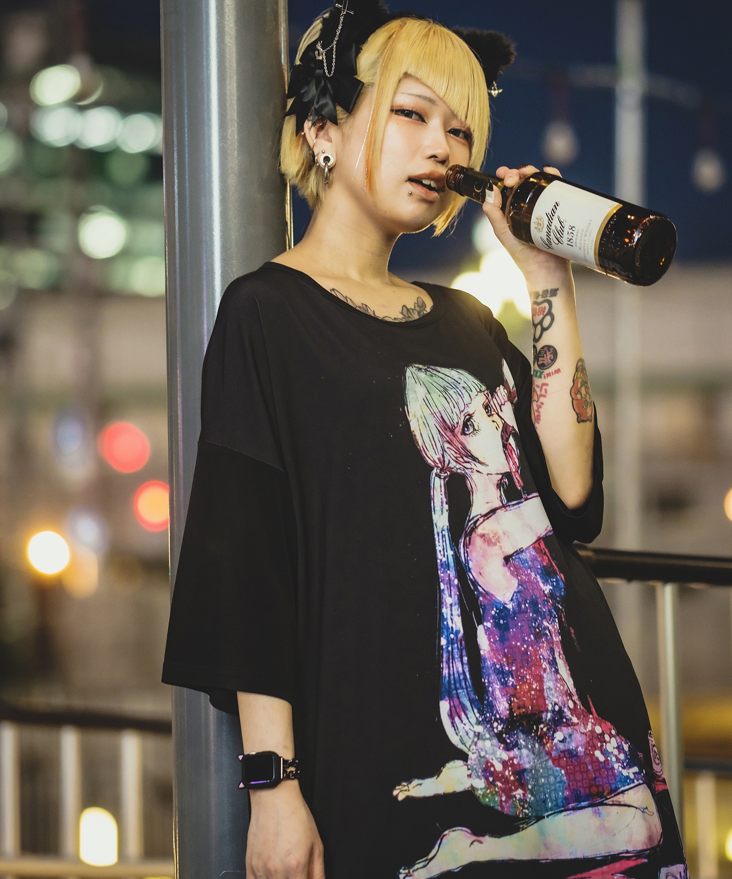 ✱レア✱ ankoROCK 首つりシンデレラ メガビッグTシャツ 原宿系 y2k ✱レア✱ ankoROCK 首つりシンデレラ メガビッグTシャツ 原宿系