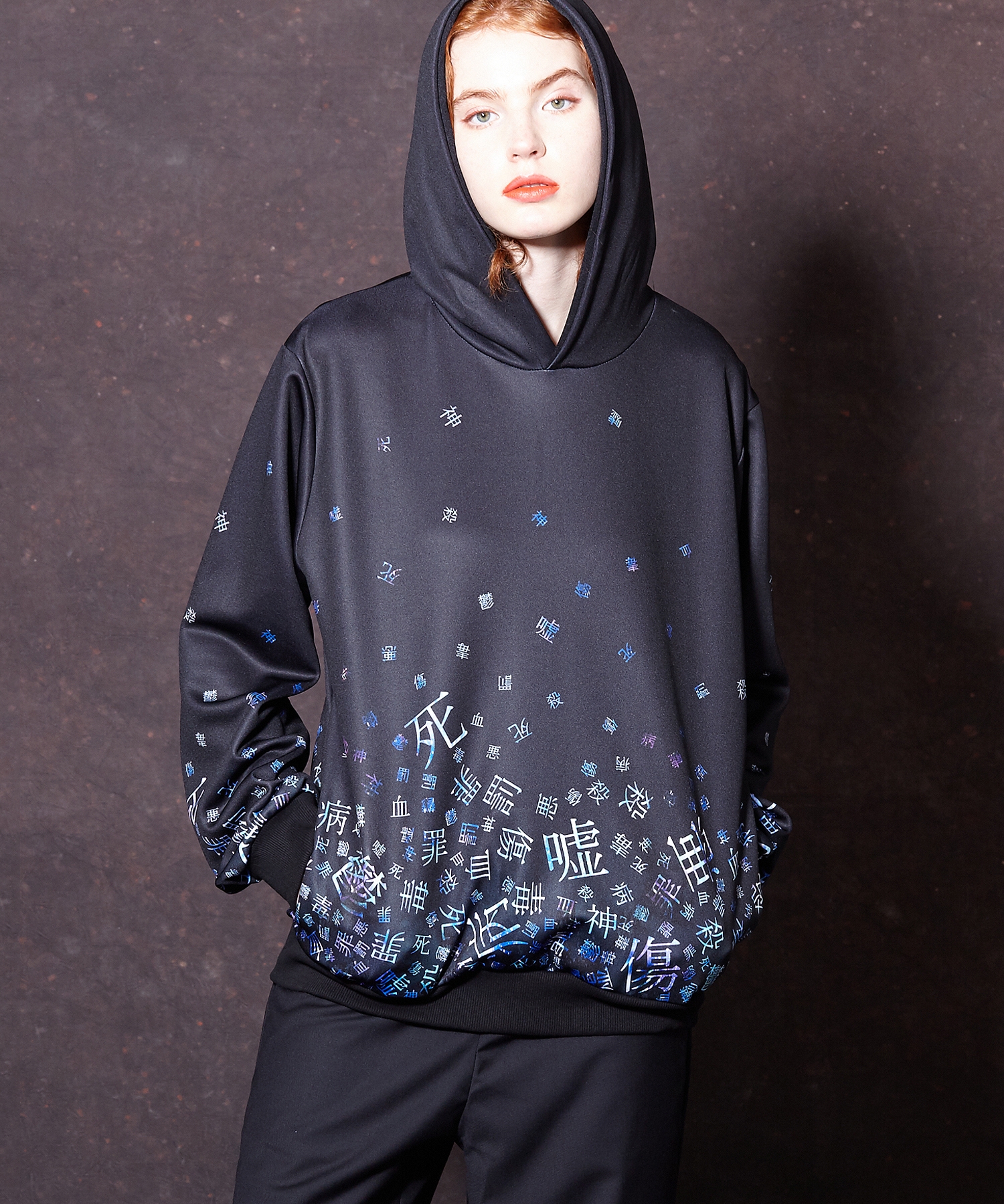 病みかわいいバラバラプルオーバーパーカー ユニセックス Ankorock アンコロック メンズ レディース ユニセックス ステージ 衣装