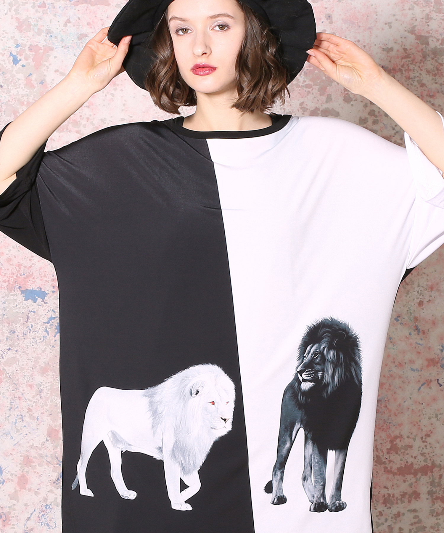 アルビノ メラニズム ネコ tシャツ メガビッグ アルビノ メラニズム ネコ tシャツ メガビッグ