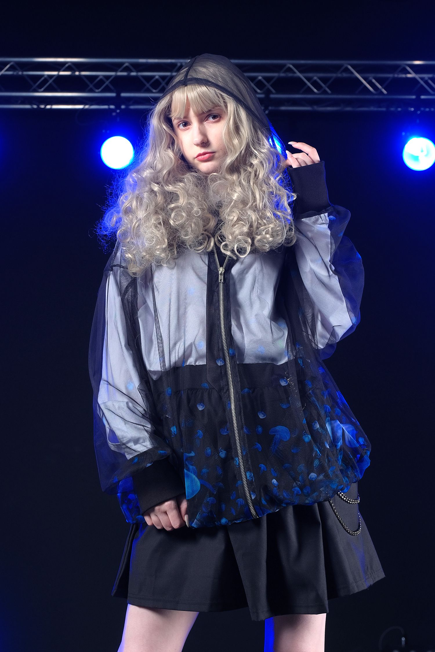 ankoROCK カラフルアートデザインパーカー ankoROCK カラフルアートデザインパーカー