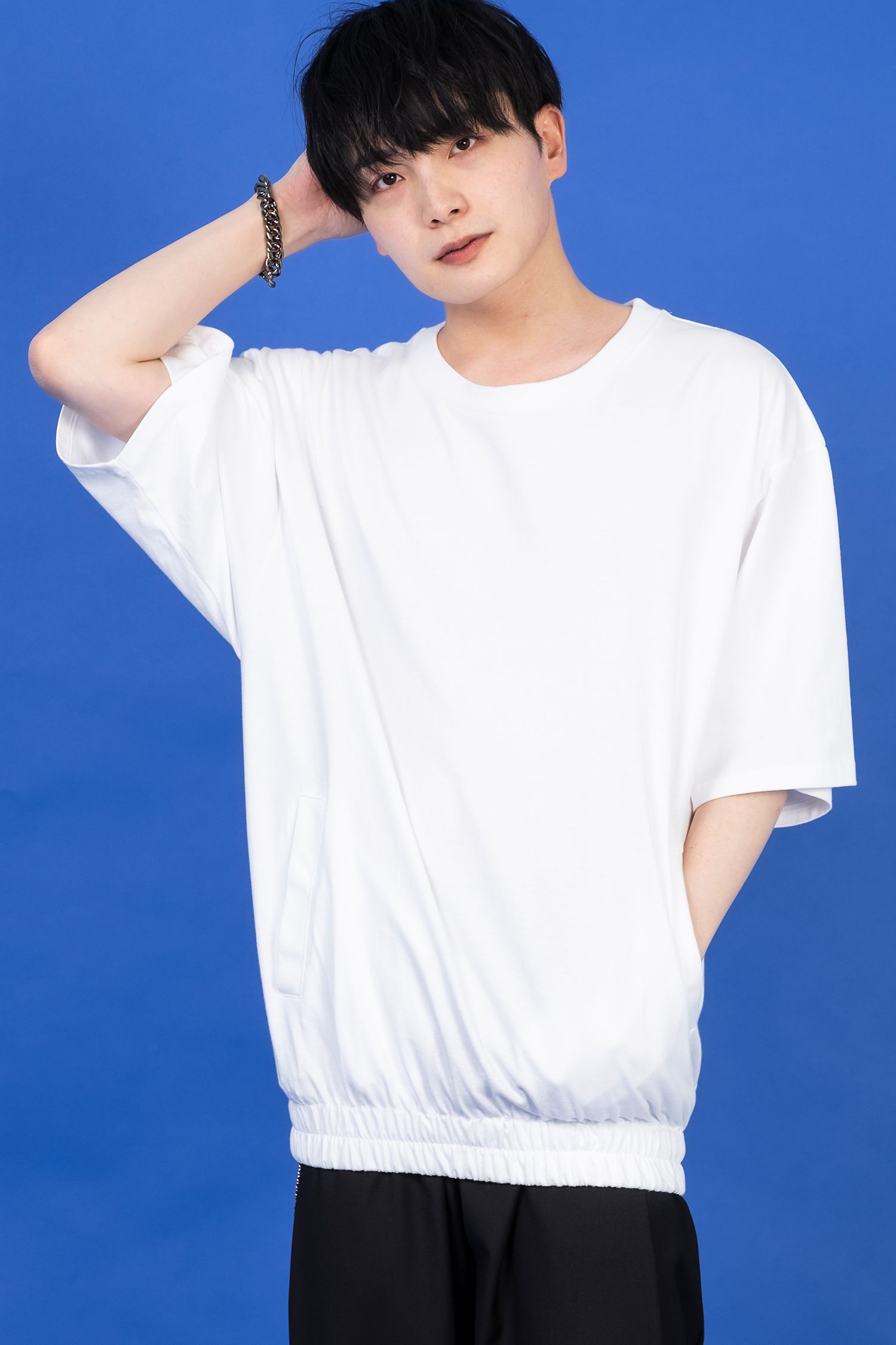 裾リブTシャツ ankoROCK(アンコロック) メンズ レディース ユニ