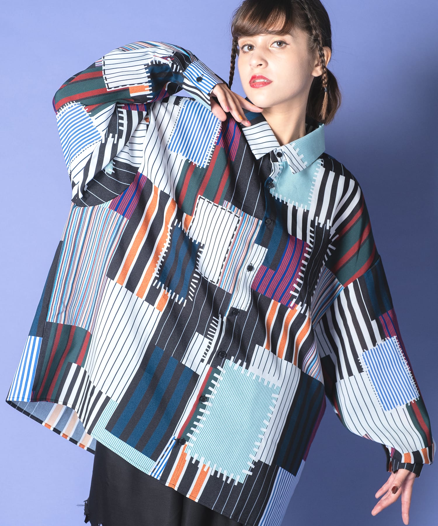 ankoROCK　パッチワークカットソー ankoROCK ONLINE SHOP