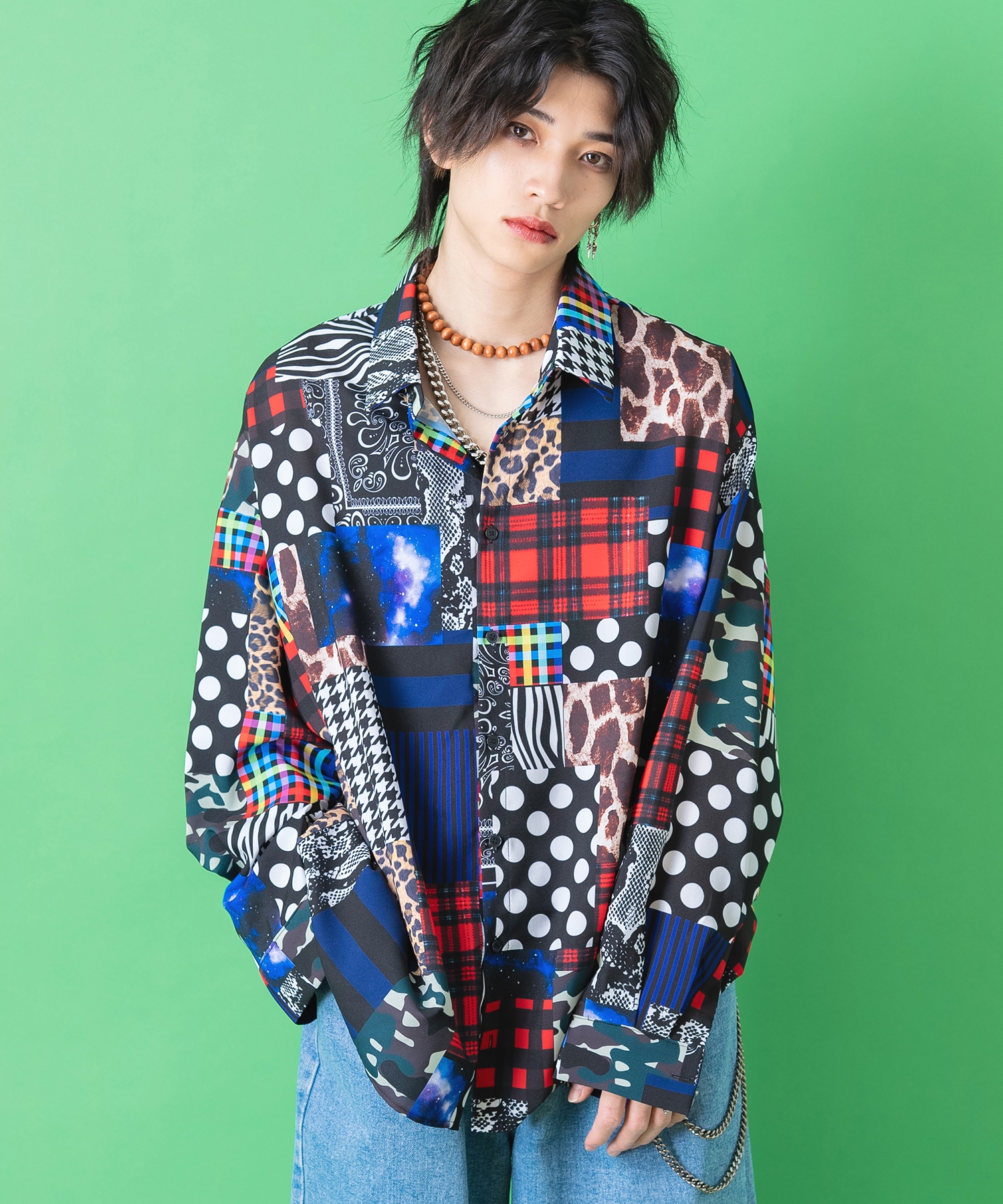 ankoROCK　パッチワークカットソー ankoROCK ONLINE SHOP