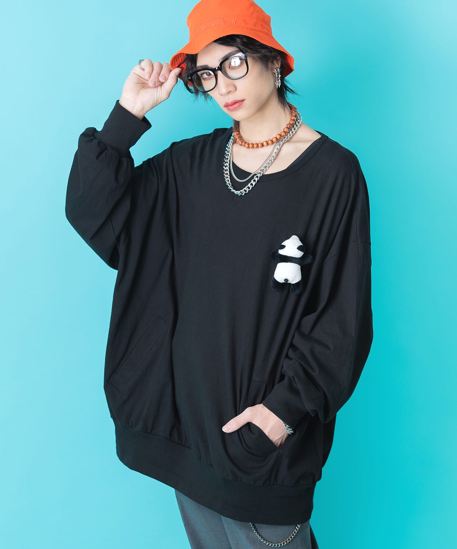 TEDDY ankoROCK カットソー -オーバーサイズ-