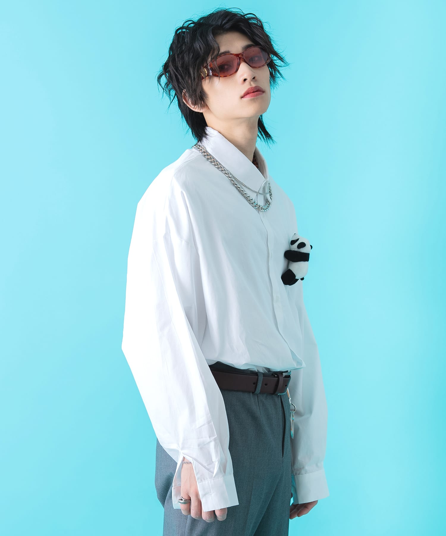 TEDDY ankoROCK シャツ -オーバーサイズ- / メンズ レディース ユニ