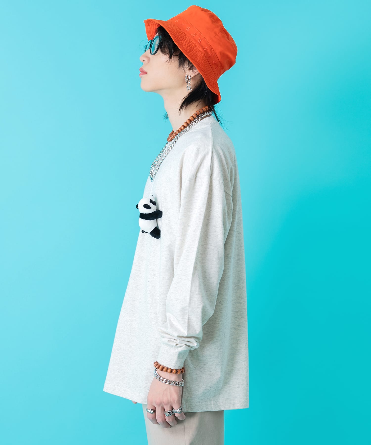 TEDDY ankoROCK ロングTシャツ / メンズ レディース ユニセックス 長袖