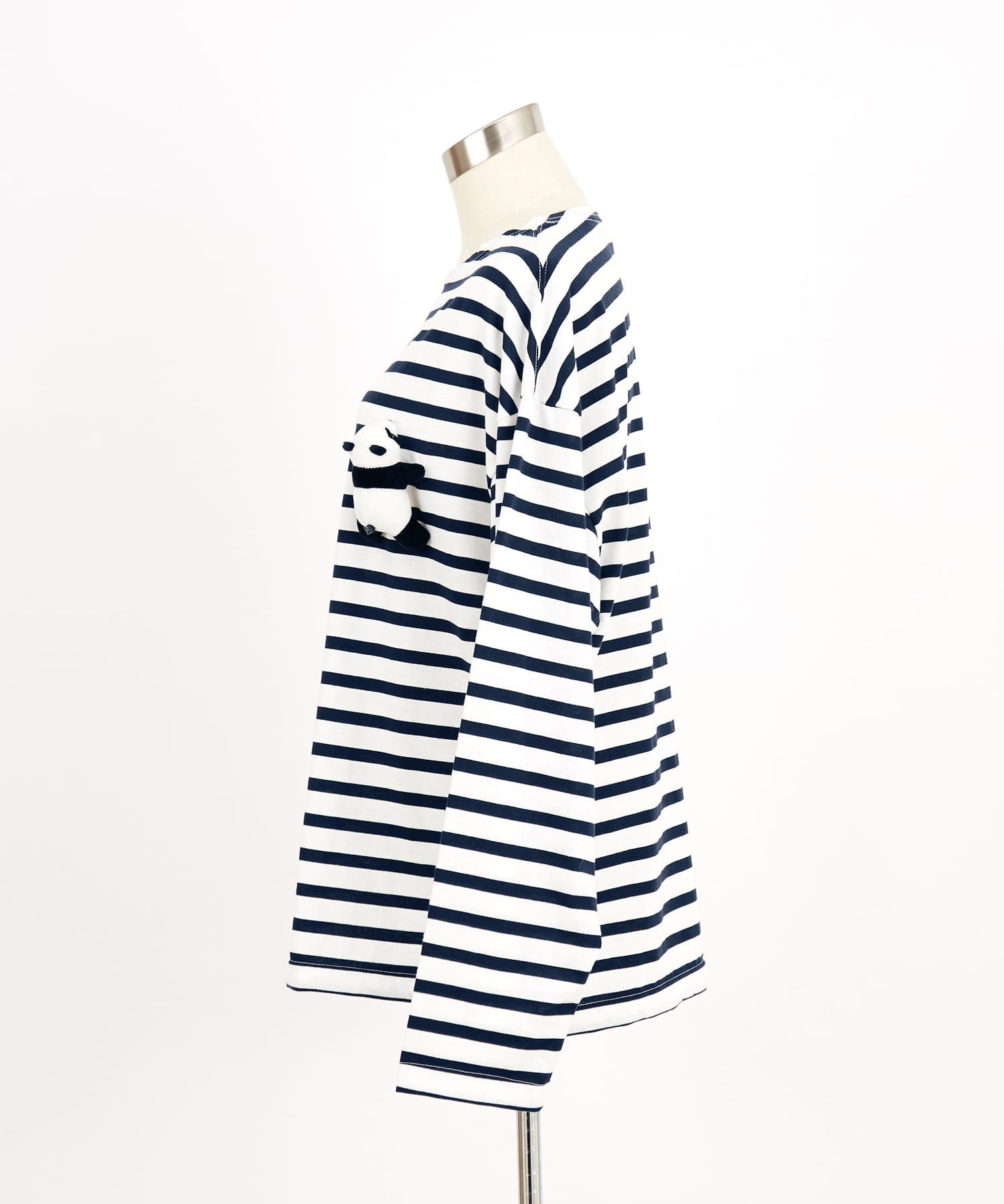 TEDDY ankoROCK ボーダーボートネックカットソー / メンズ レディース