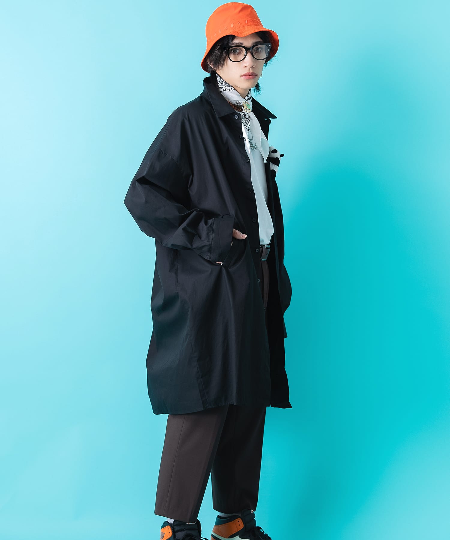 TEDDY ankoROCK スーパーロング丈シャツ -オーバーサイズ- / メンズ