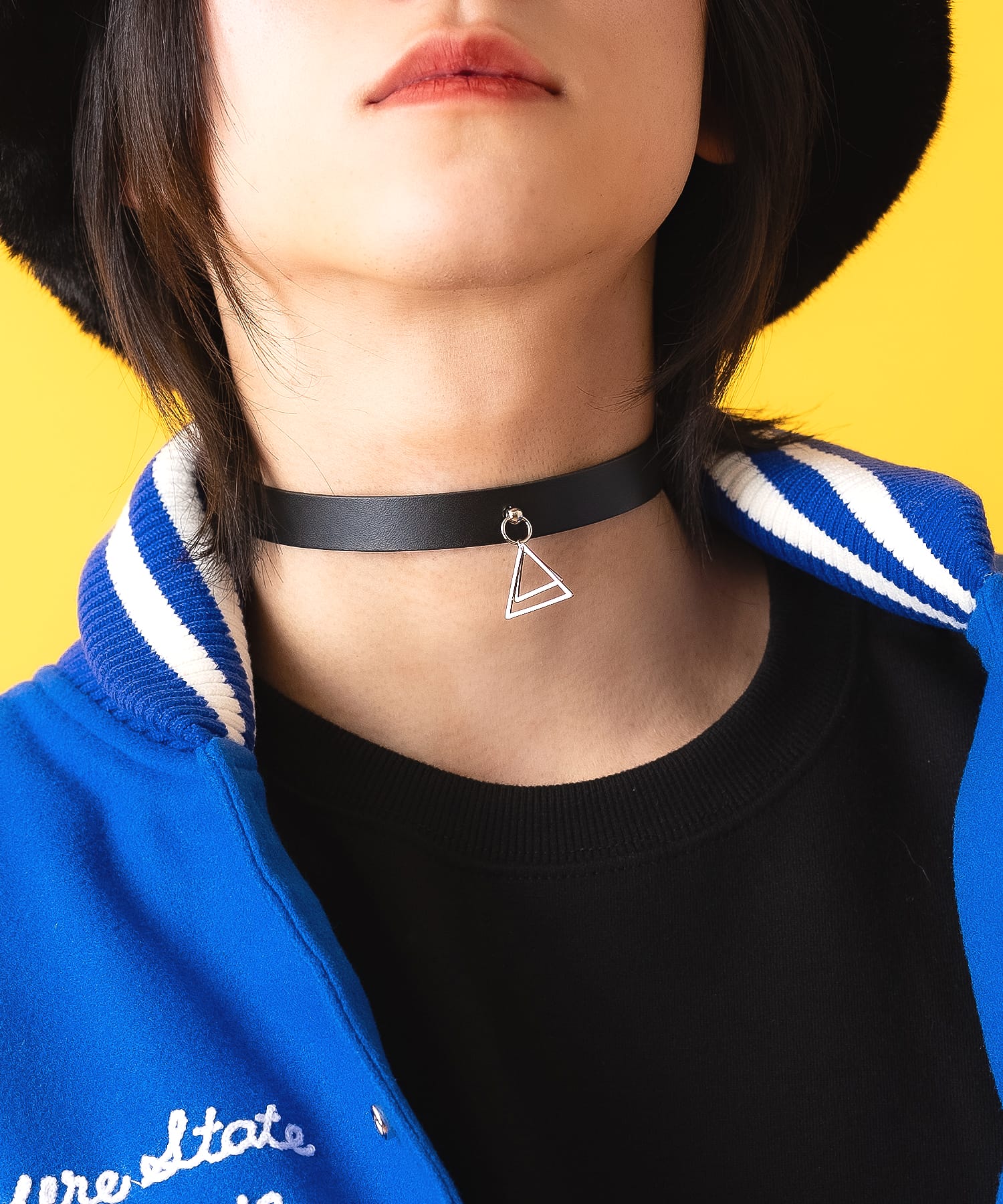 an meets zakka マルチチャームレザーチョーカー