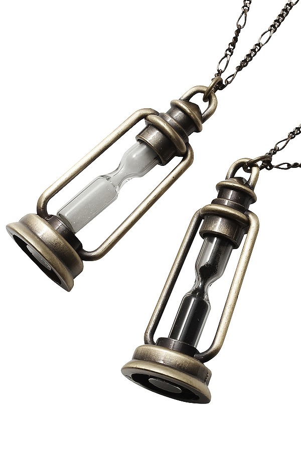 an meets zakka砂時計ランプネックレス