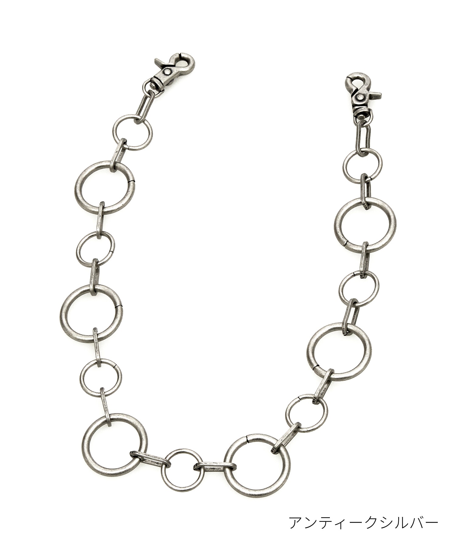 リングウォレットチェーン / メンズ レディース ユニセックス シルバー