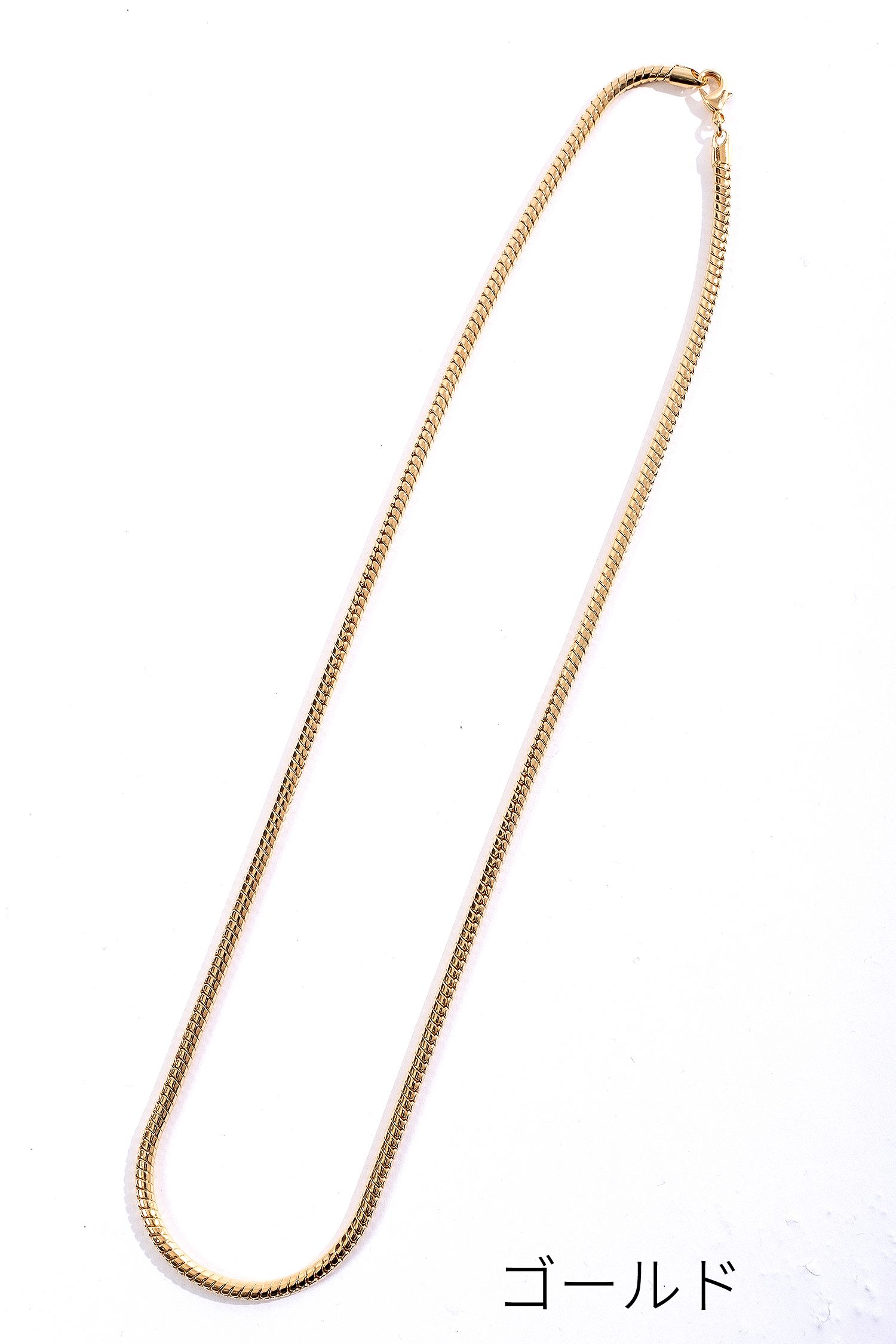 ロックスタイル チェーン ネックレス　70cm スネークチェーンネックレス -70cm- ankoROCK(アンコロック