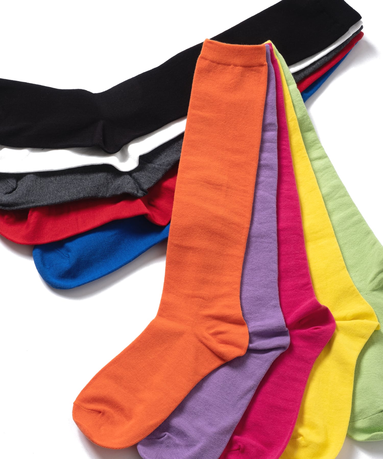 an meets zakka バリエーションカラーハイソックス