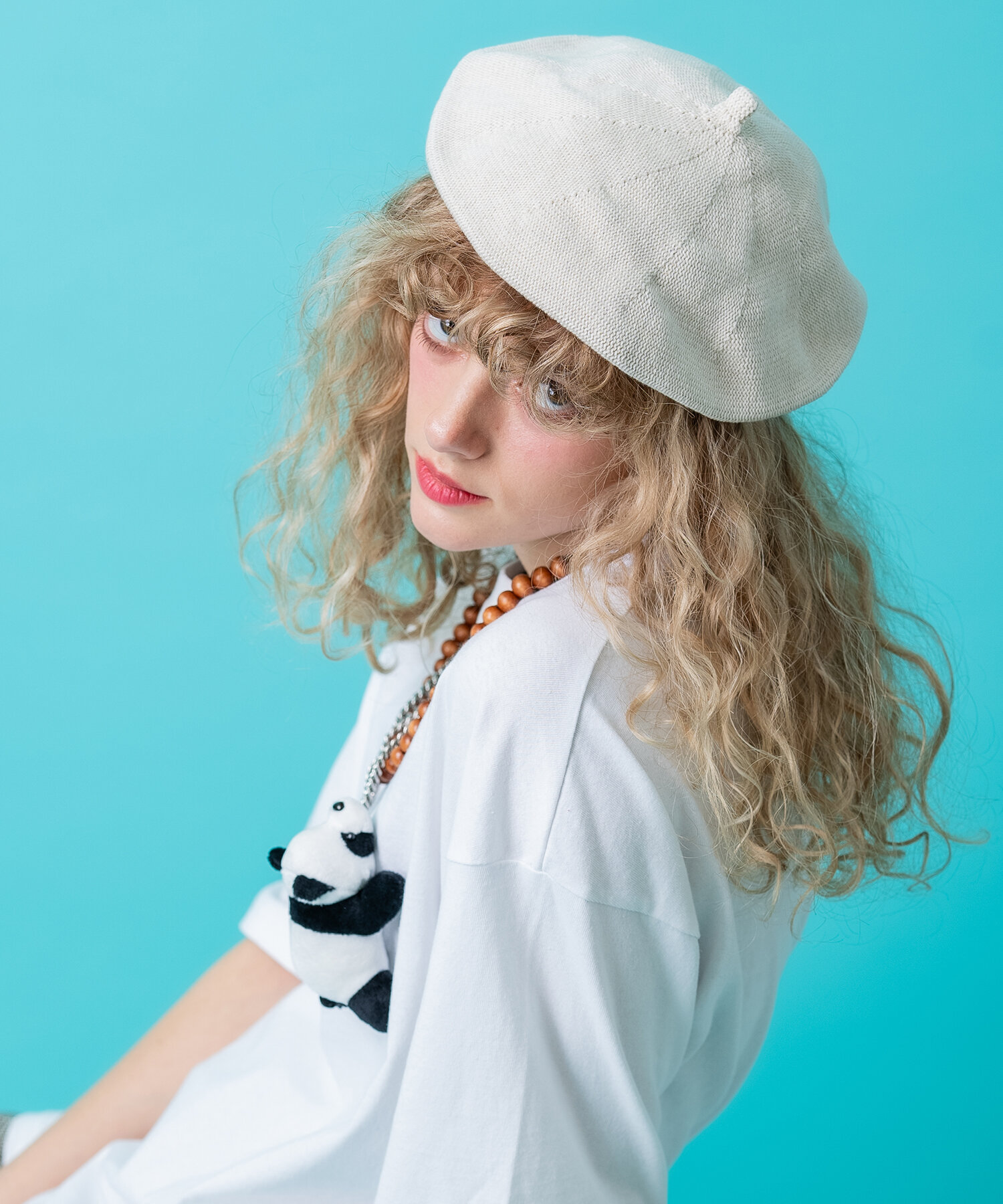 ソフトサマーニットベレー帽 ankoROCK(アンコロック) メンズ