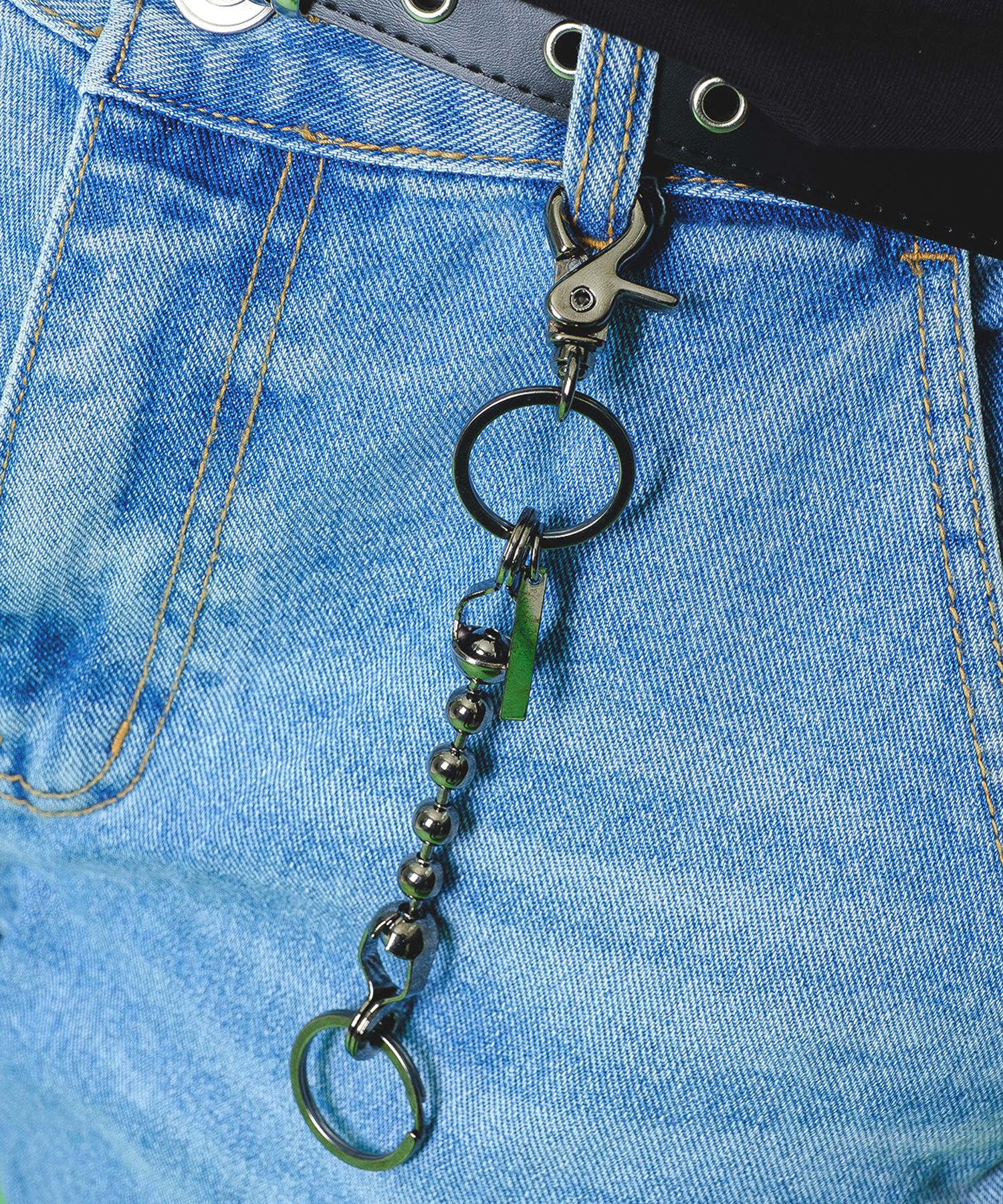 an meets zakka バリエーションチェーンカラビナキーリング