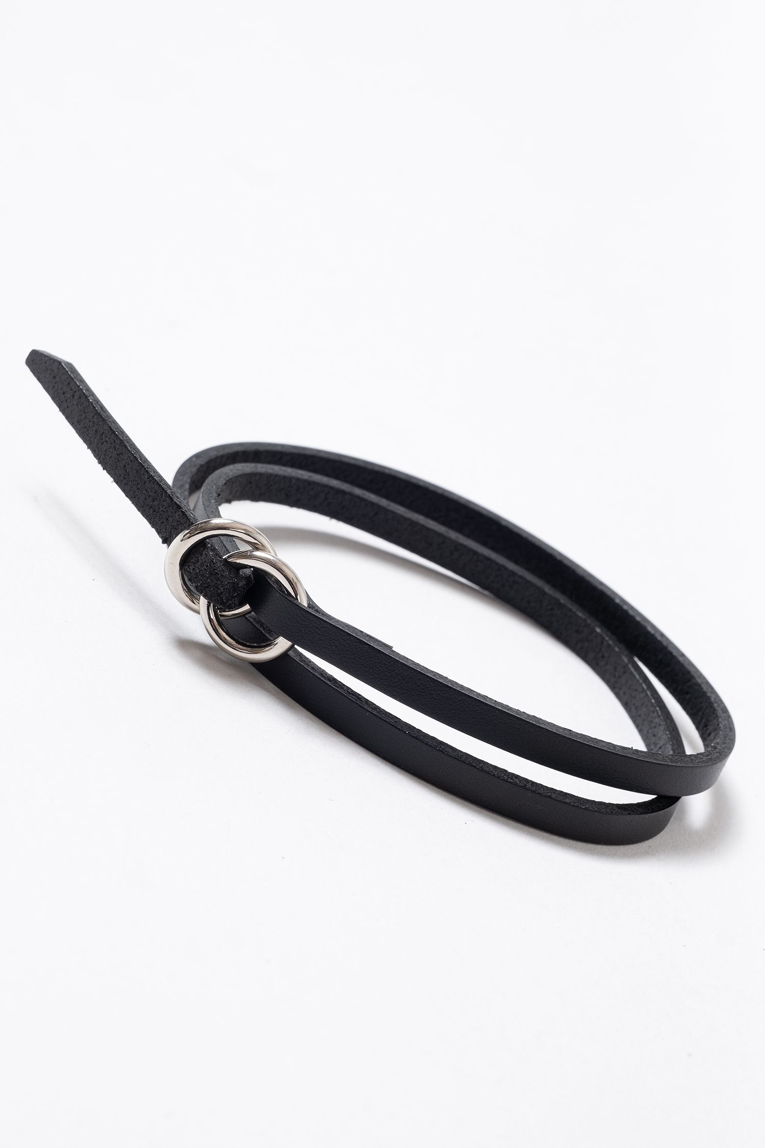 SAINT LAURENT◎夏に! クロコダイルレザー ダブル ブレスレット サンセット ミディアム（クロコダイルエンボスレザー） | Saint