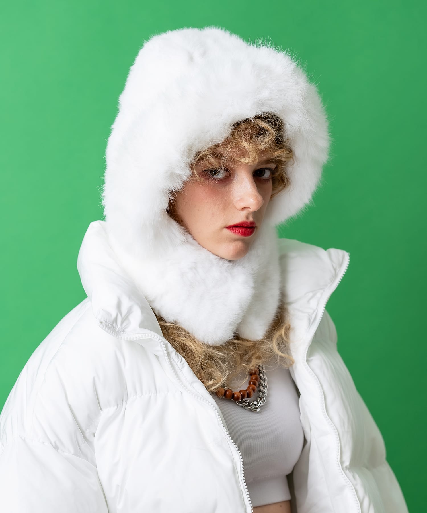 ミックスファーフーディーバラクラバ ankoROCK(アンコロック) メンズ