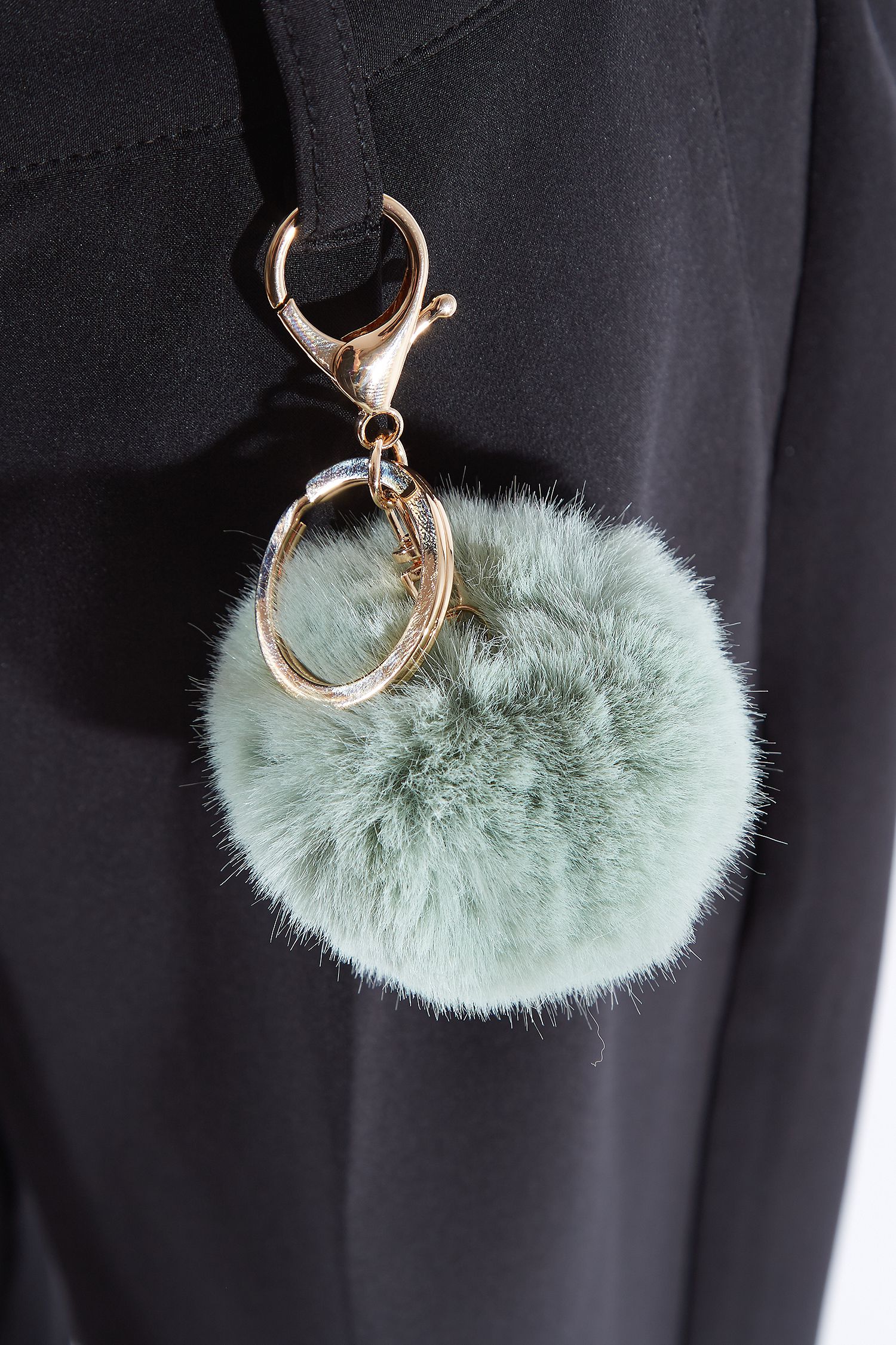 ショートファーチャームキーホルダー ankoROCK(アンコロック) メンズ