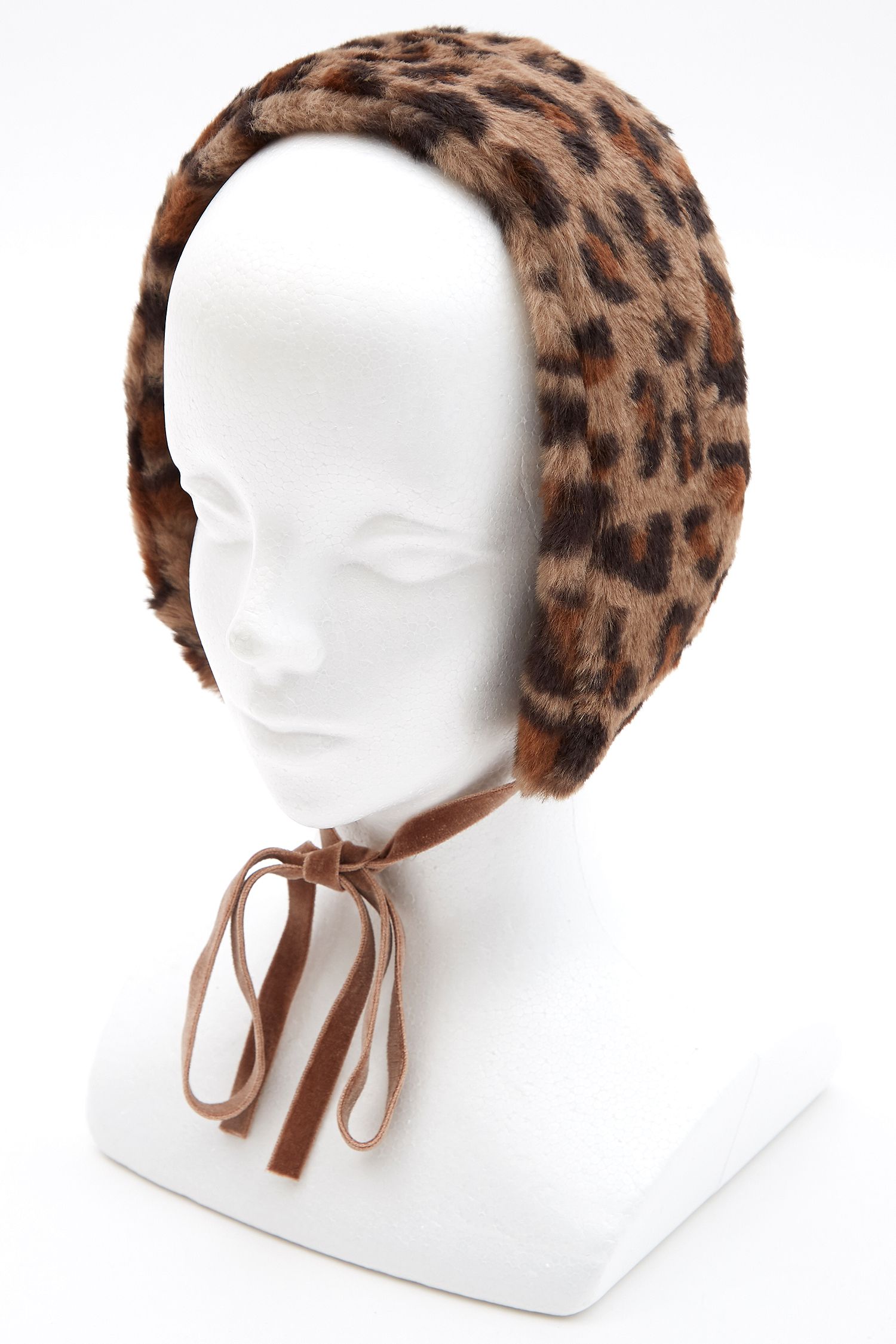 レオパードショートファーイヤーマフ ankoROCK(アンコロック) メンズ