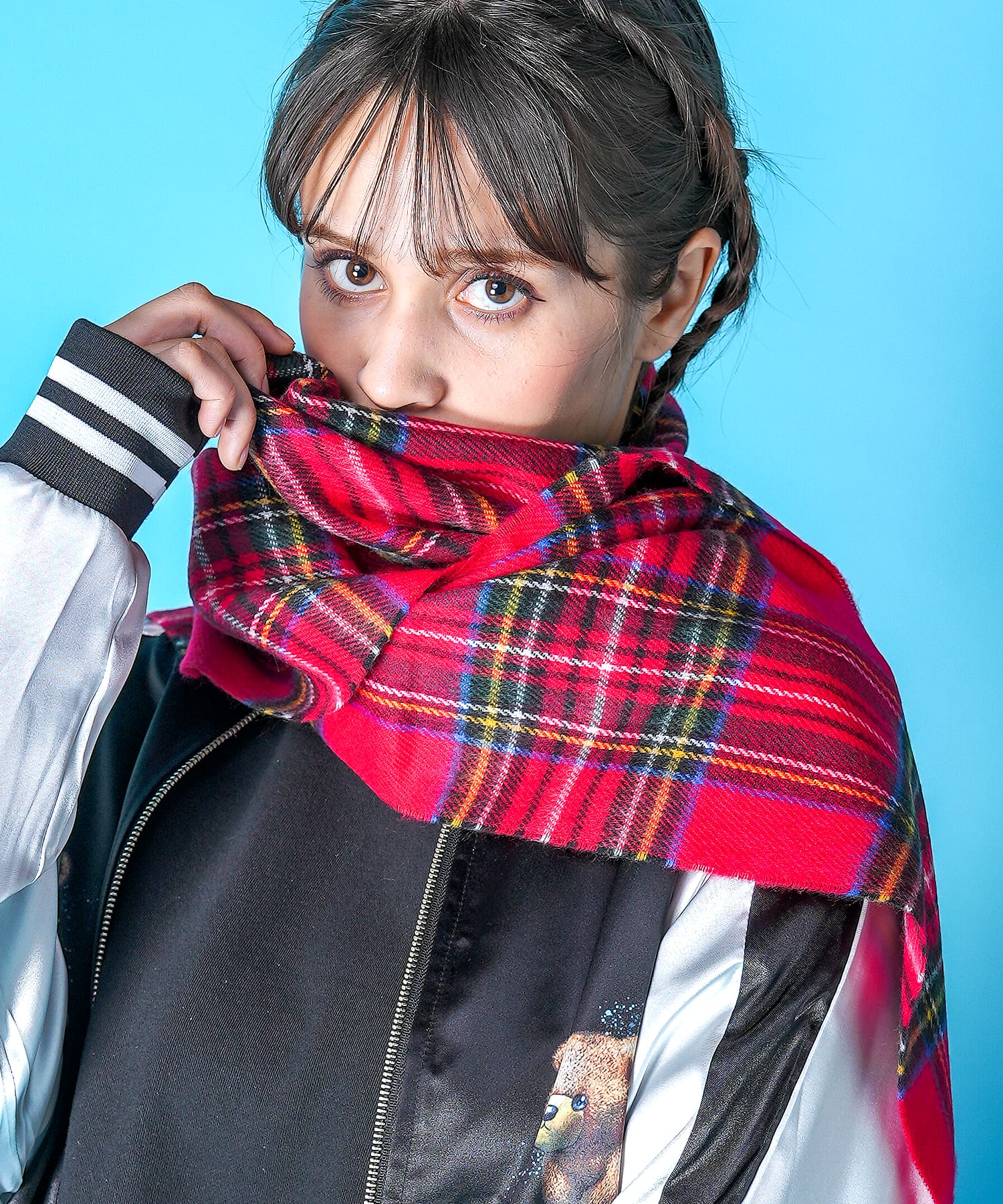 バリエーションファー混マフラー ankoROCK(アンコロック) メンズ