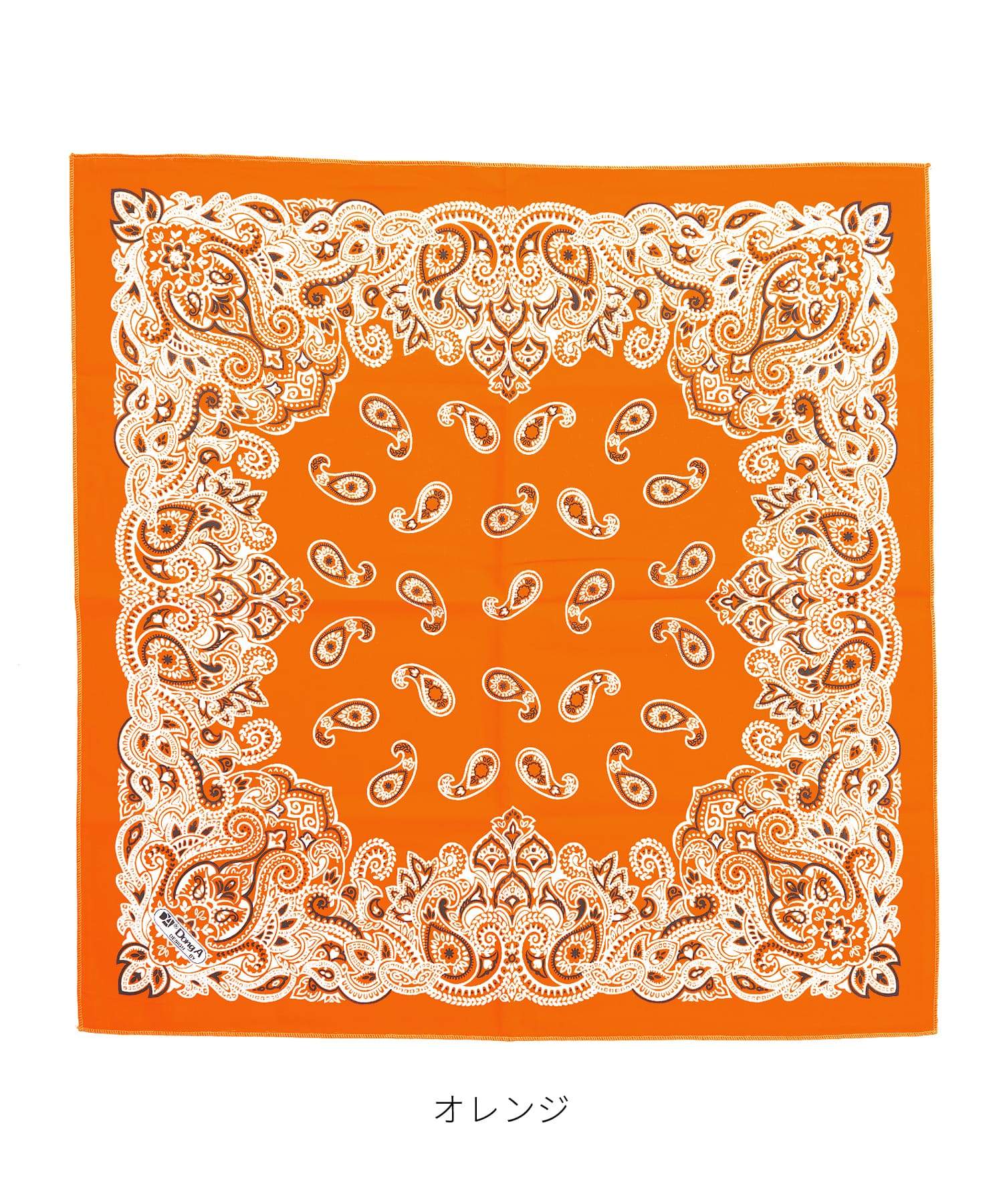 ペイズリー柄バンダナ / メンズ レディース ユニセックス スカーフ