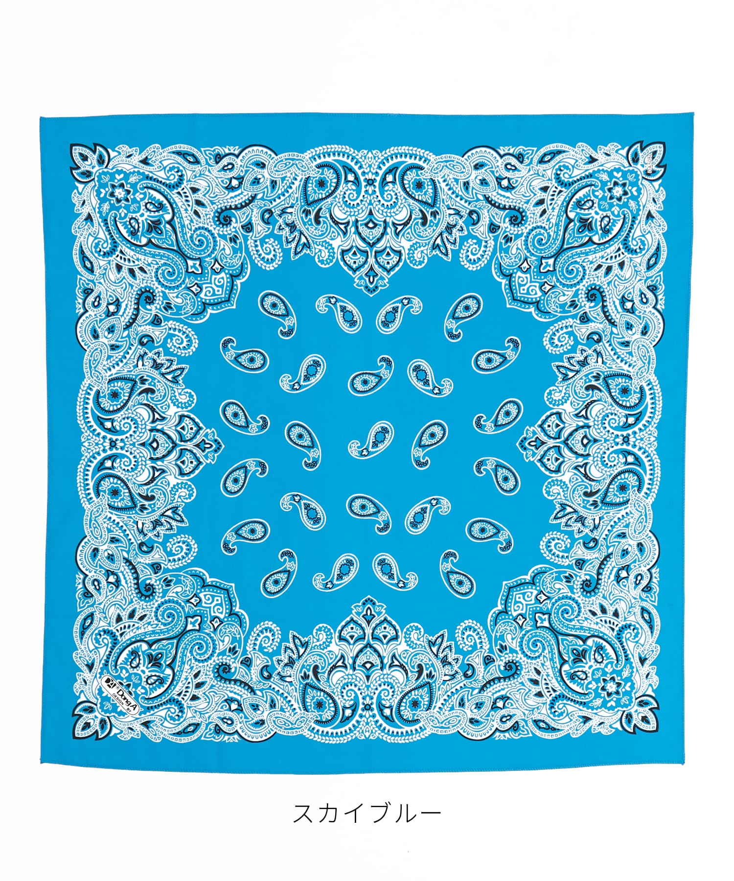 ペイズリー柄バンダナ / メンズ レディース ユニセックス スカーフ
