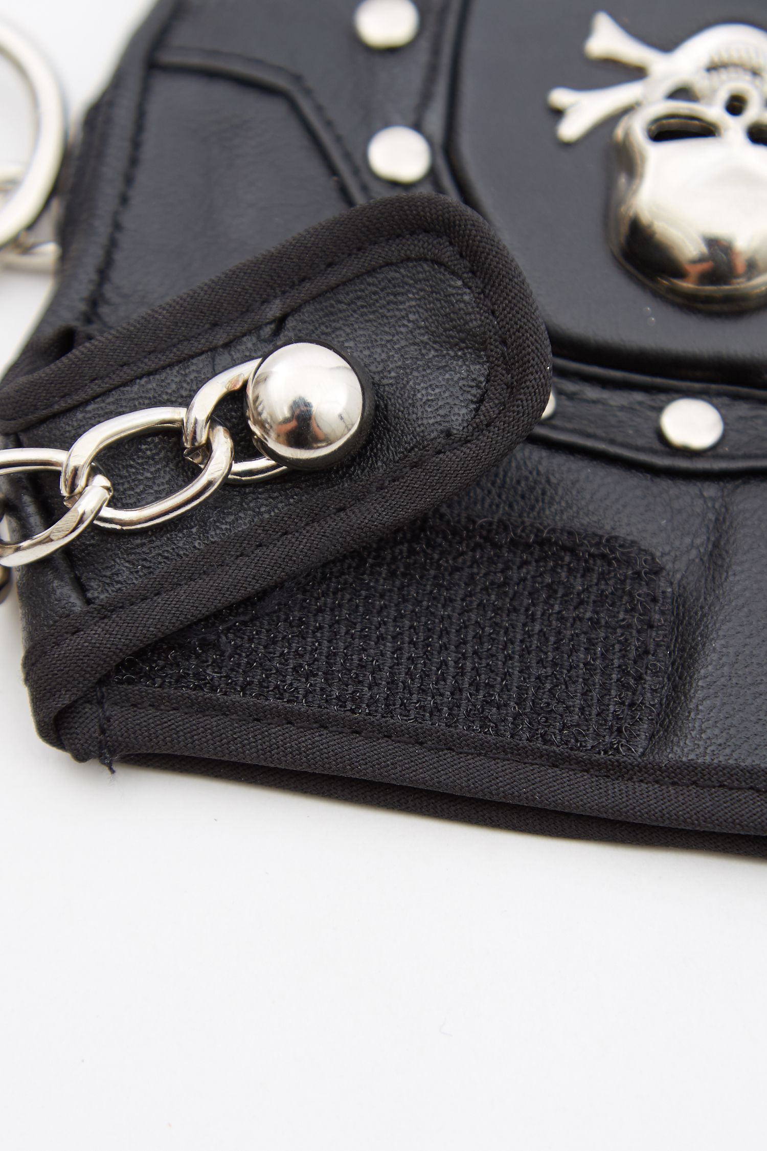 ロッキン装飾指抜きレザーグローブ ankoROCK(アンコロック) メンズ