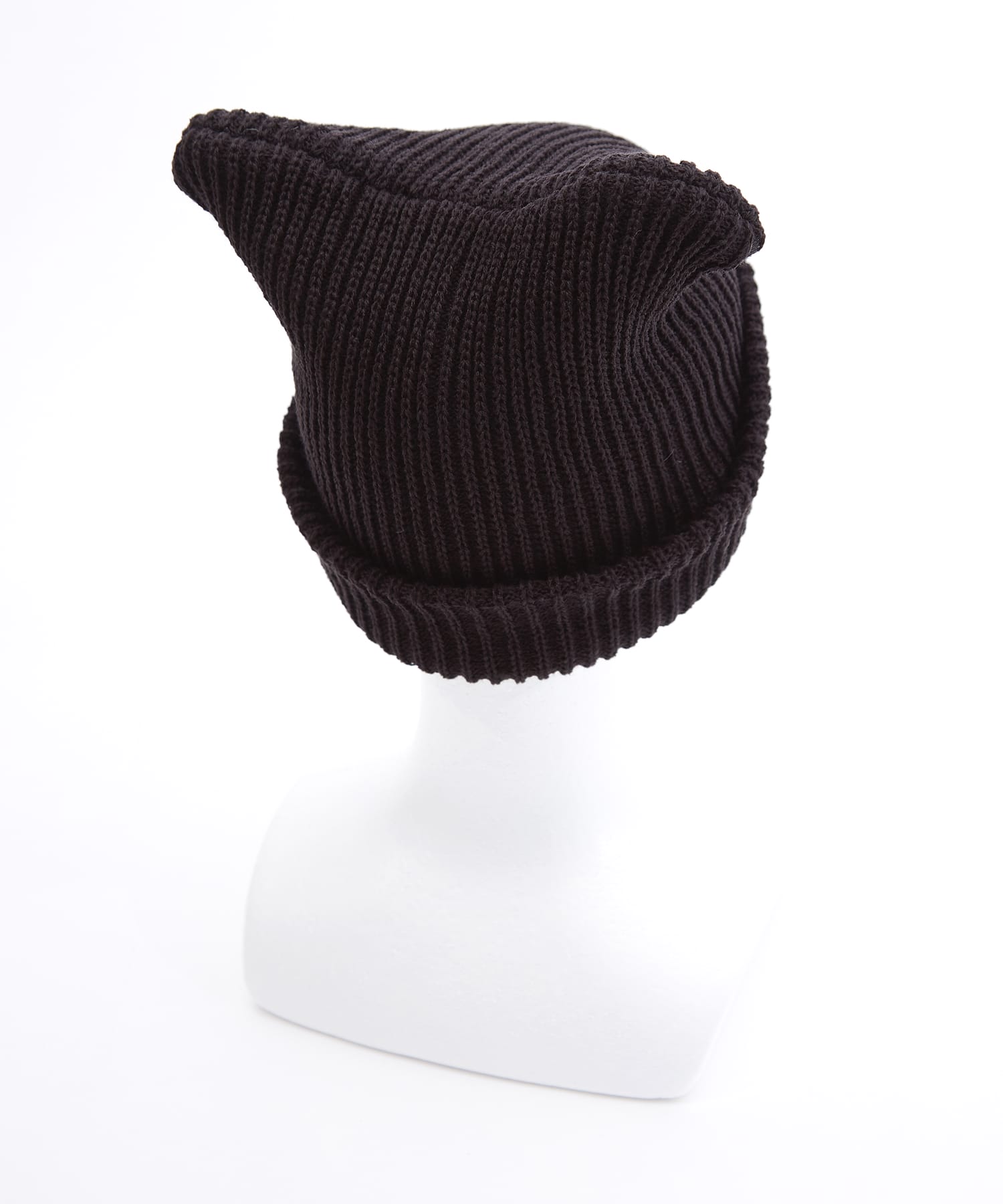 【soduk 】flat knit cap black 猫耳ビーニー soduk 】flat knit cap black 猫耳ビーニー soduk（スドーク）の