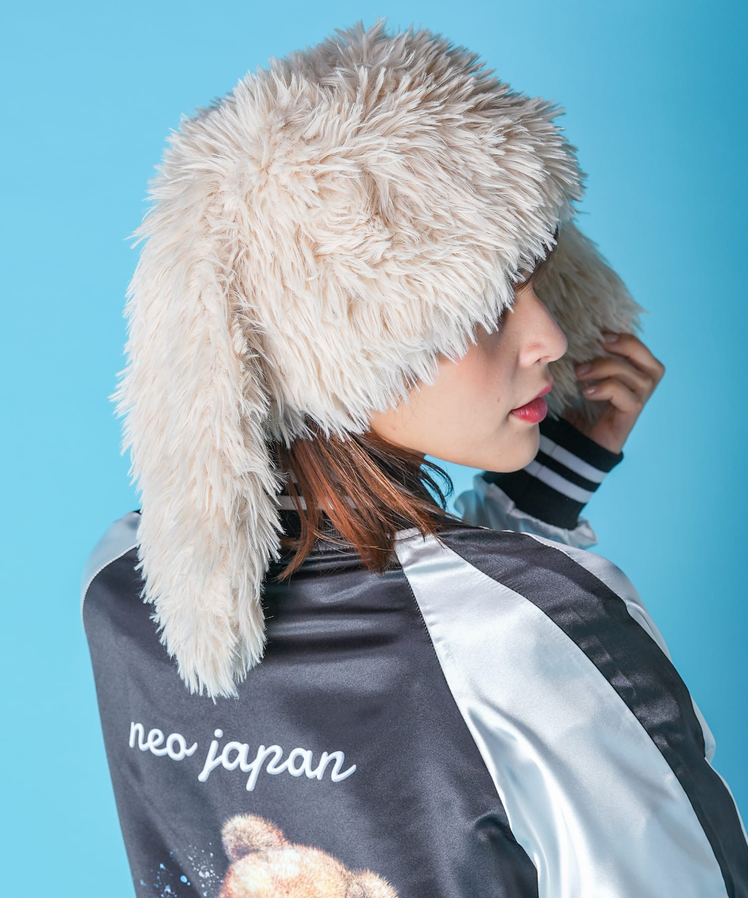 ノーブランド フォックスファー リアルファー ロシアンハット コサック帽 Amazon.co.jp: ロシア帽 コサック帽子 耳あて付き ふかふか