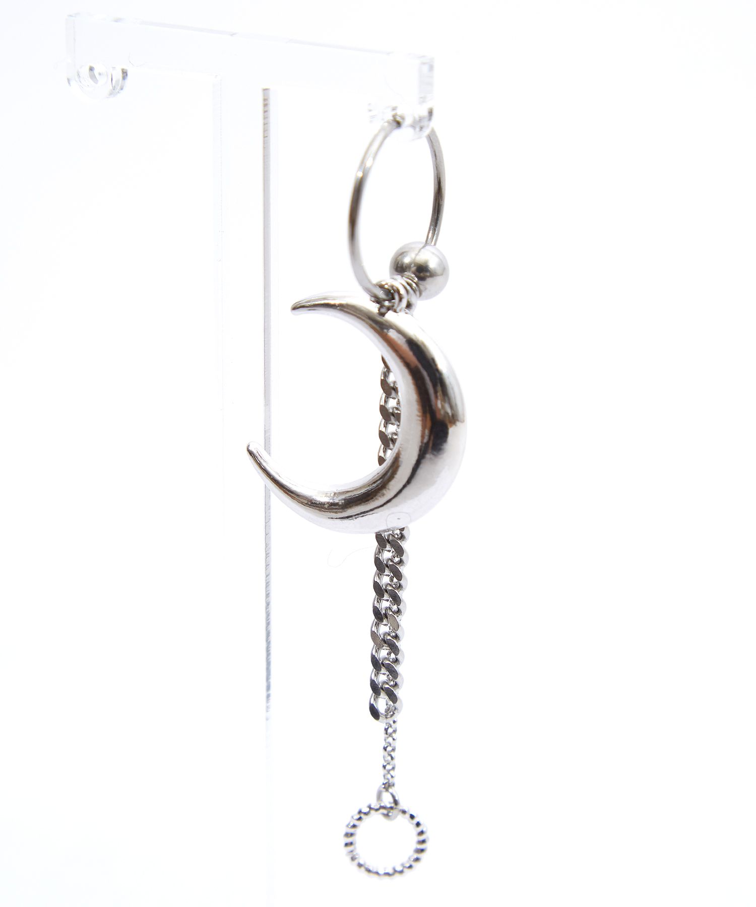 （美品☆8月30日まで）talkativeピクチャーアゲート片耳シングルピアス 美品☆8月30日まで）talkativeピクチャーアゲート片耳シングルピアス