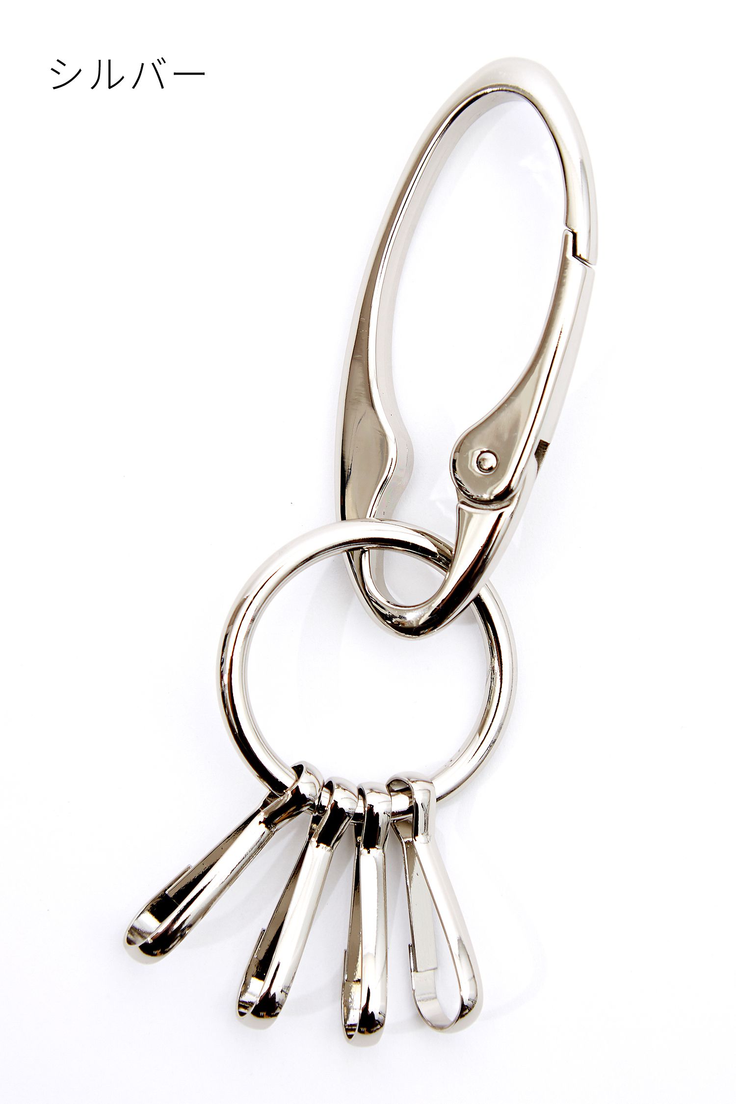 COOTIE PRODUCTIONS シルバーキーリング　カラビナ COOTIE PRODUCTIONS シルバーキーリング カラビナ COOTIE