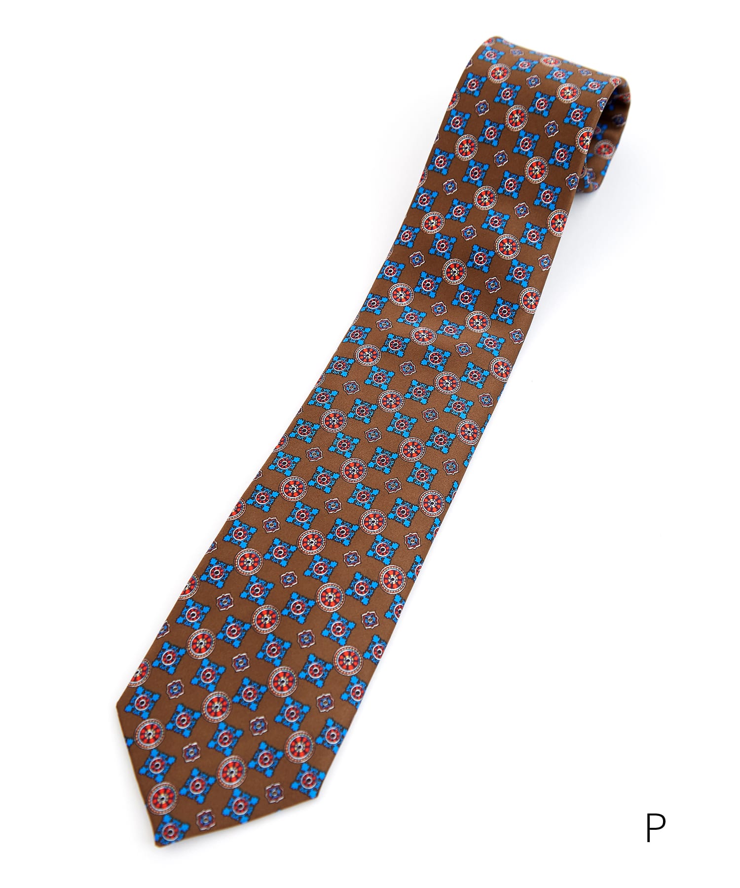 レトロ柄バリエーションサテンワイドネクタイ ankoROCK(アンコロック