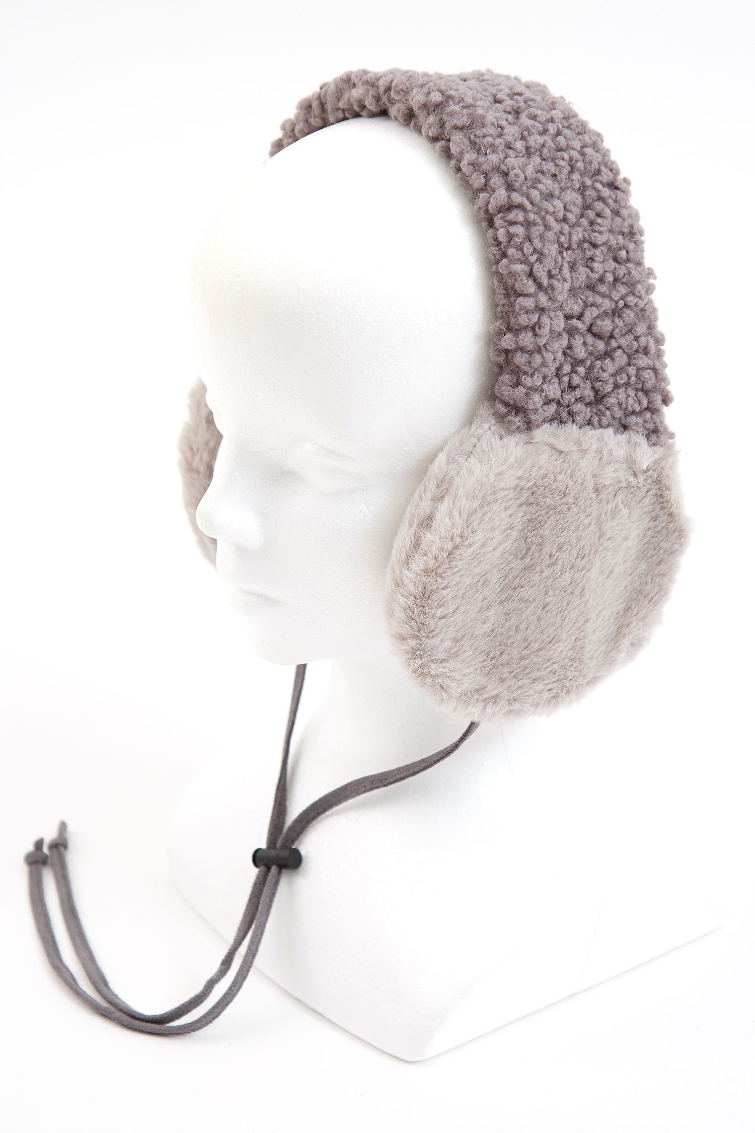 an meets zakka ファー×ボアコンビイヤーマフ ankoROCK(アンコロック