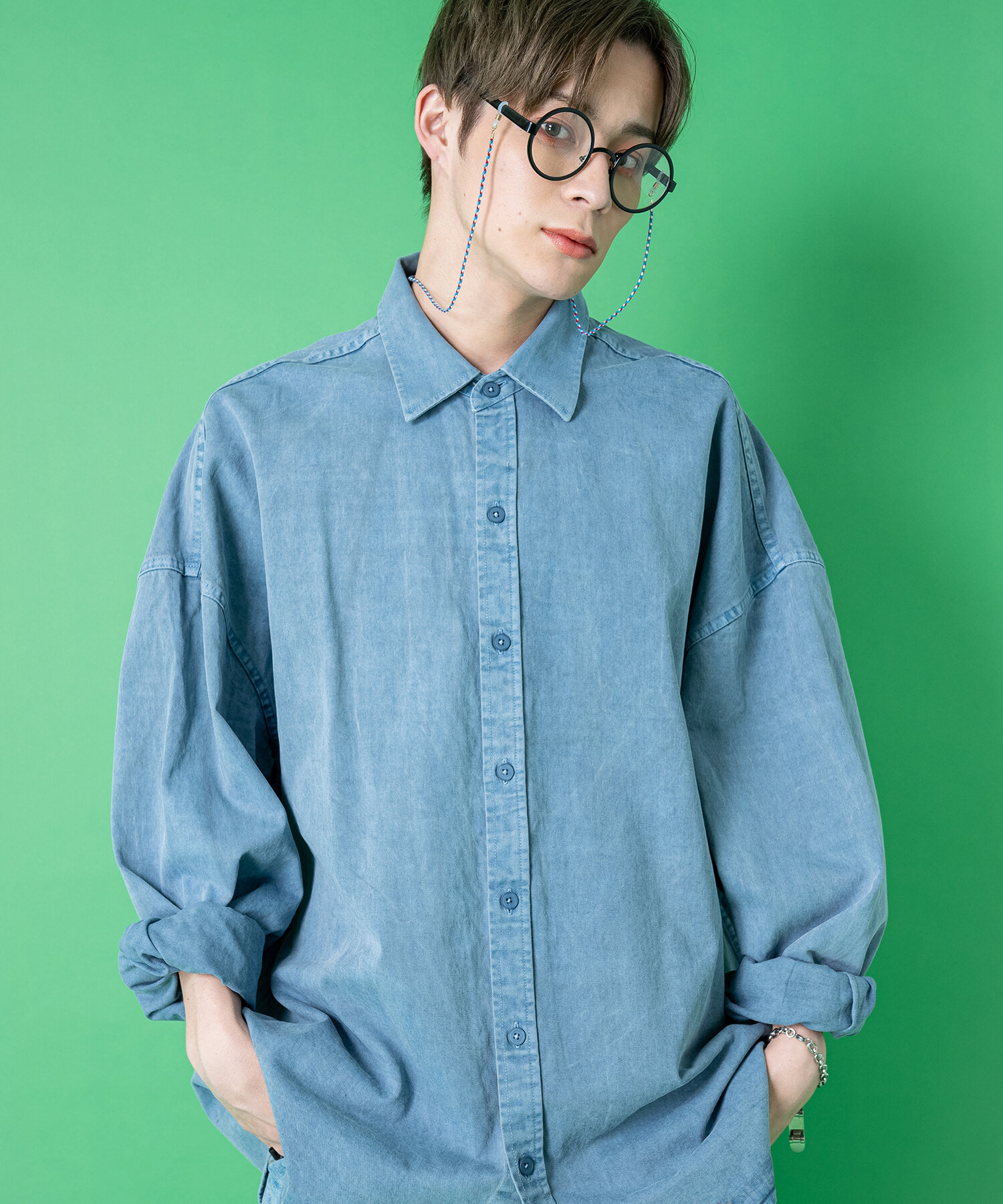 マルチカラーグラスコード/メガネチェーン/グラスチェーン ankoROCK