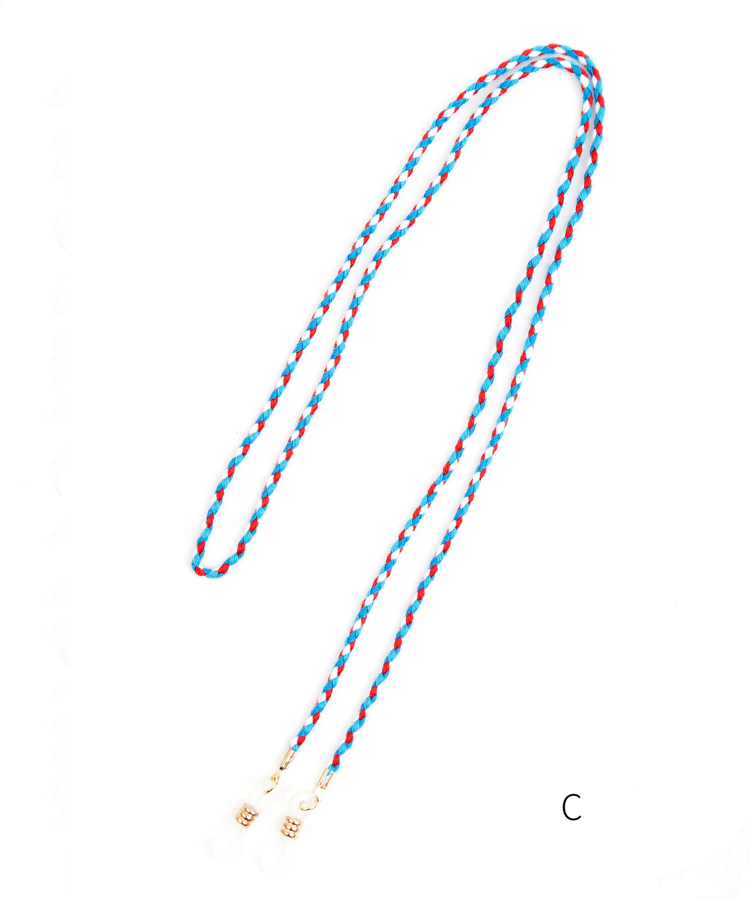 マルチカラーグラスコード/メガネチェーン/グラスチェーン ankoROCK