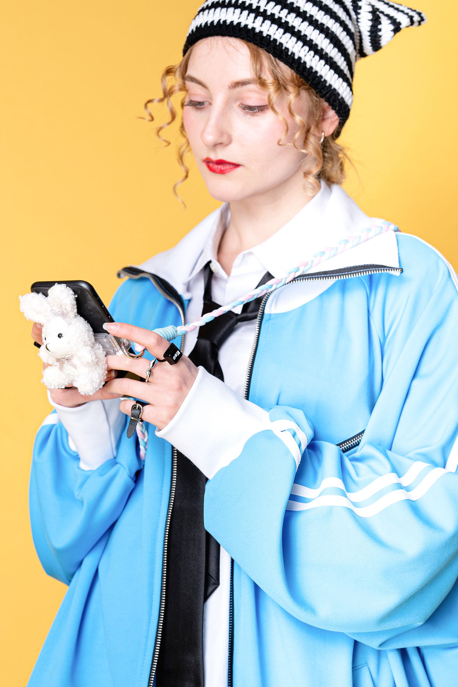 Pickle Club 電子ウサギ ペットバッグ ショルダー オリジナル y2k