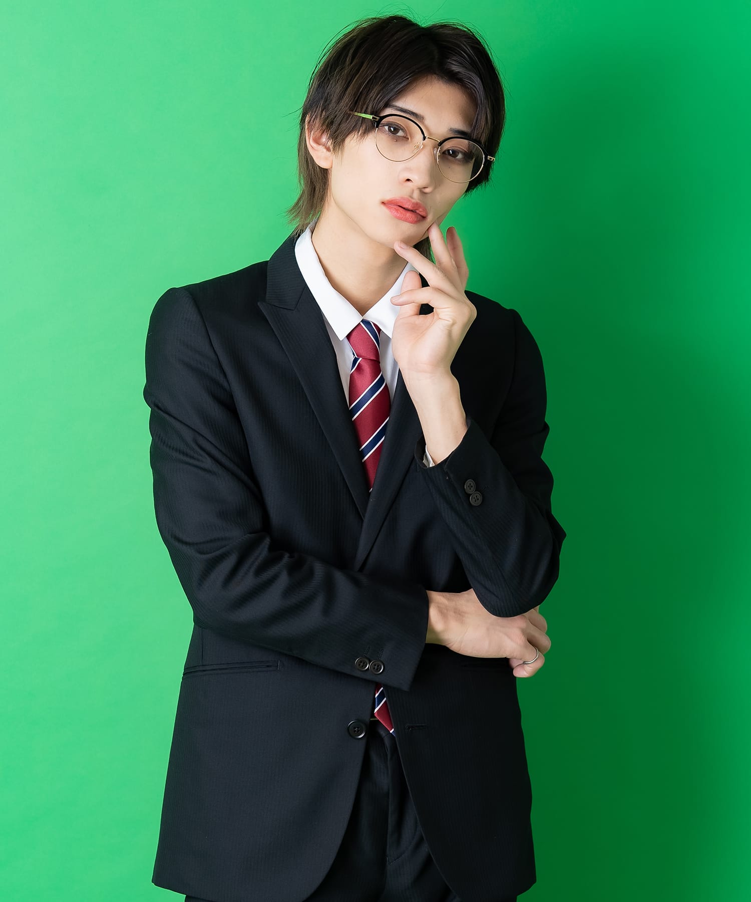 レジメンタルネクタイ/ワイドタイ ankoROCK(アンコロック) メンズ