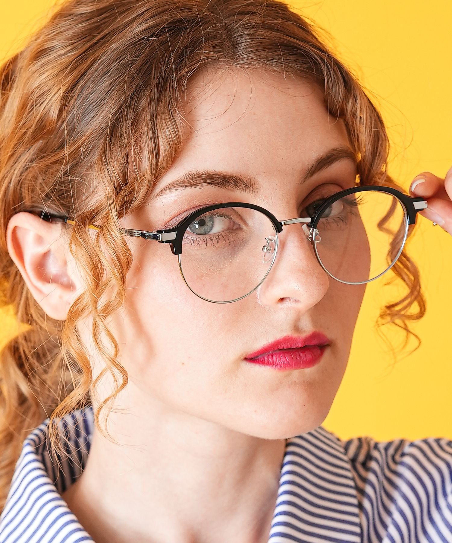 an meets zakka ブローウェリントンメガネ