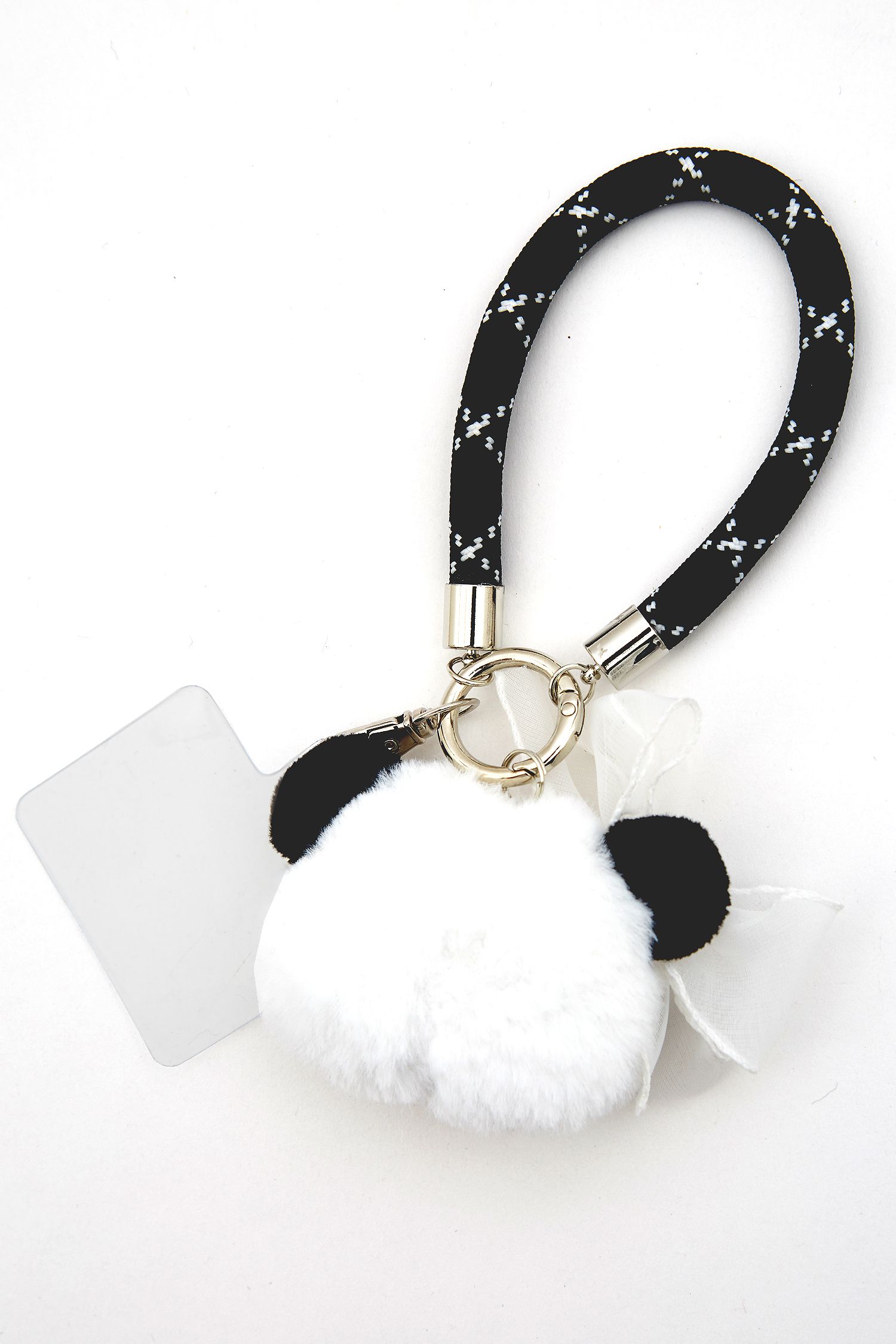 もふもふパンダマホストラップ / 携帯ストラップ ankoROCK(アンコ