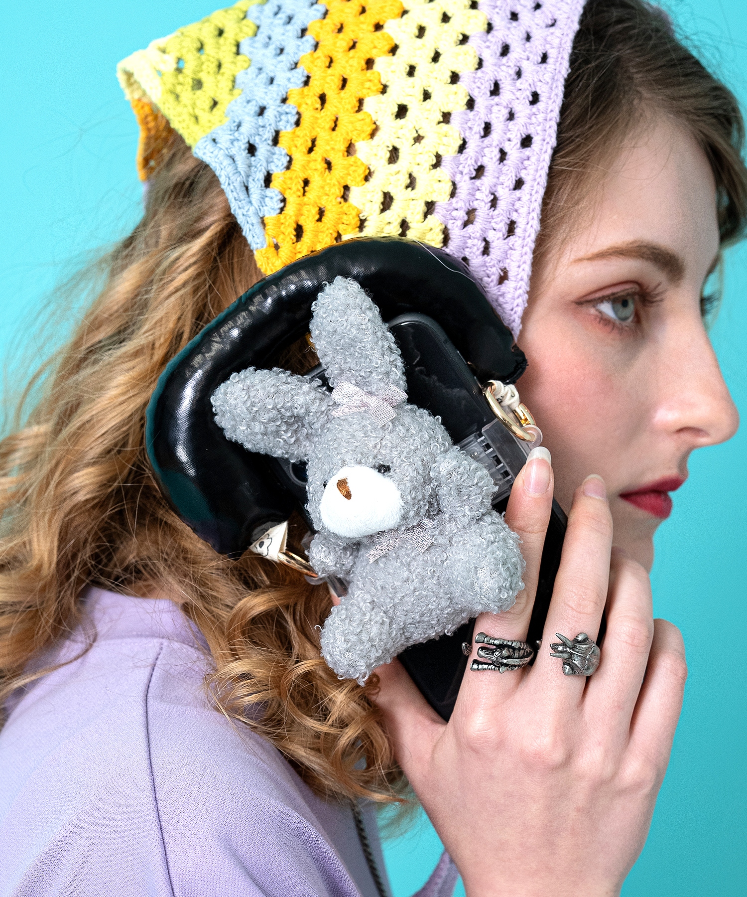 アニマルバッグハンドルスマホストラップ / 携帯ストラップ スマホ