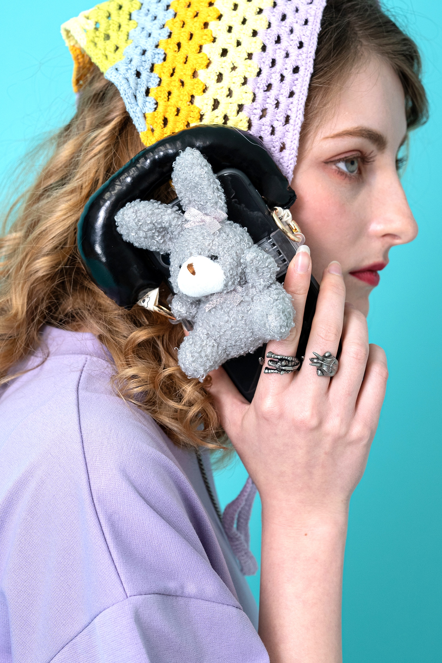 アニマルバッグハンドルスマホストラップ / 携帯ストラップ スマホ