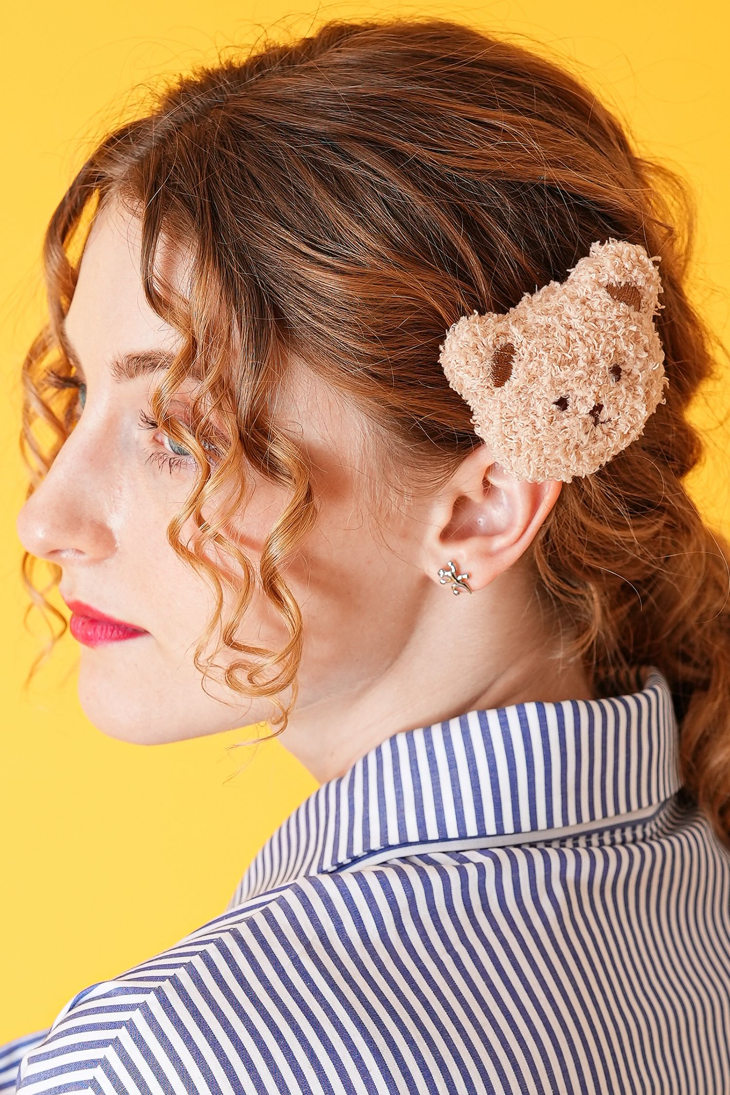 droguerie ぐりくまぐりっこアーティストベア くりくり毛