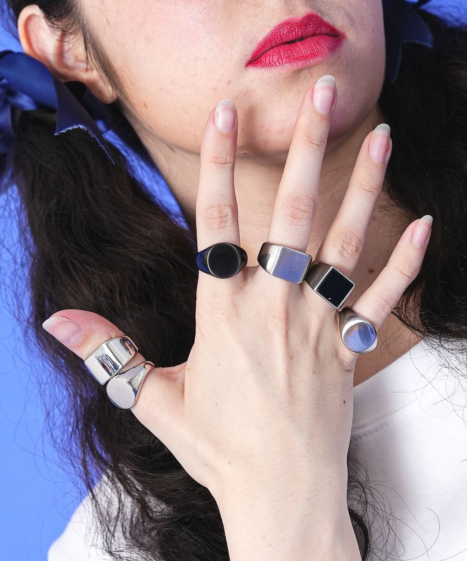 an meets zakka ミニマムシグネットリング