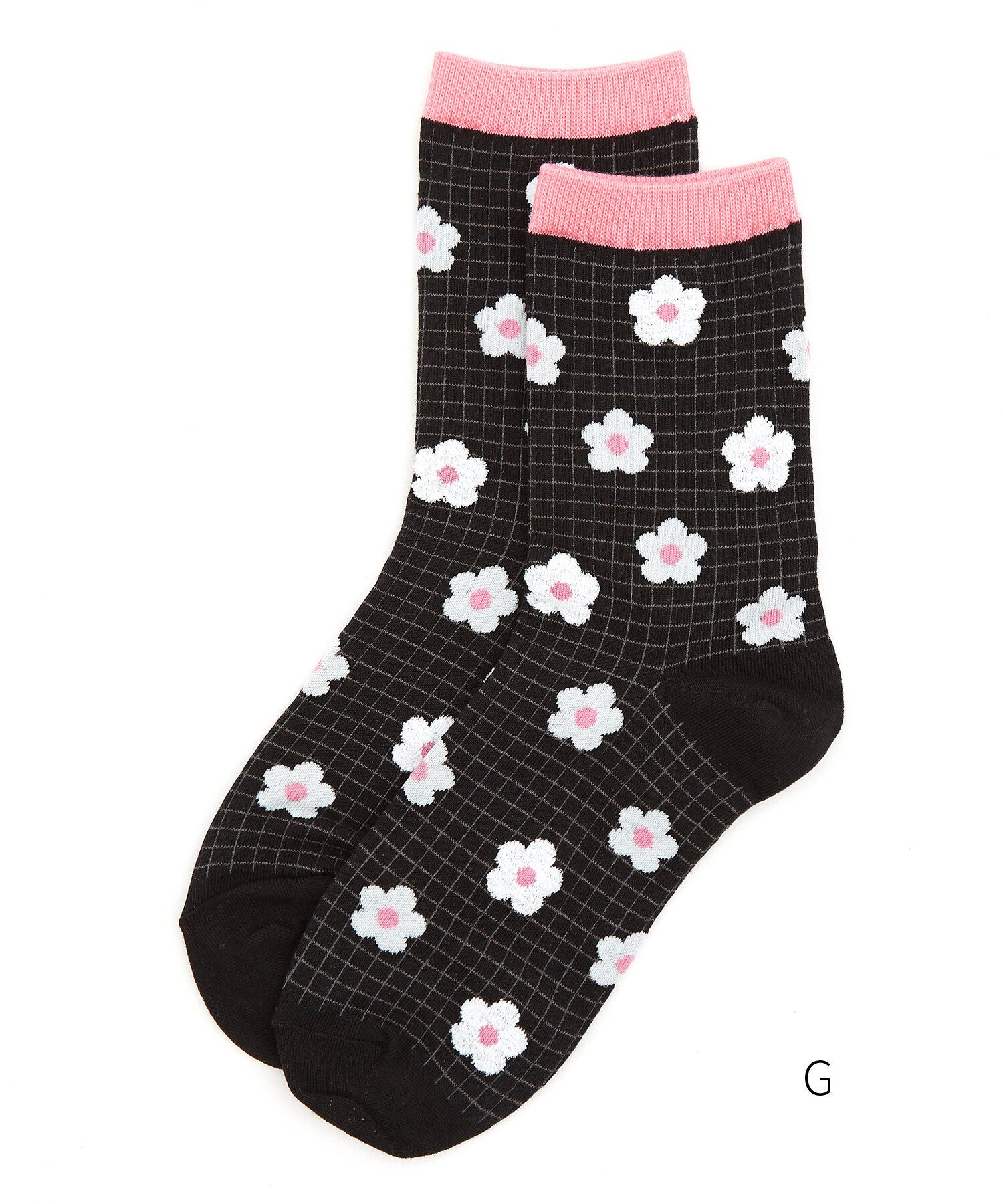 ちいにも ARIES 花柄ソックス ほか、おまとめ レトロ花柄バリエーションソックス / 靴下 レディース ankoROCK(アンコ