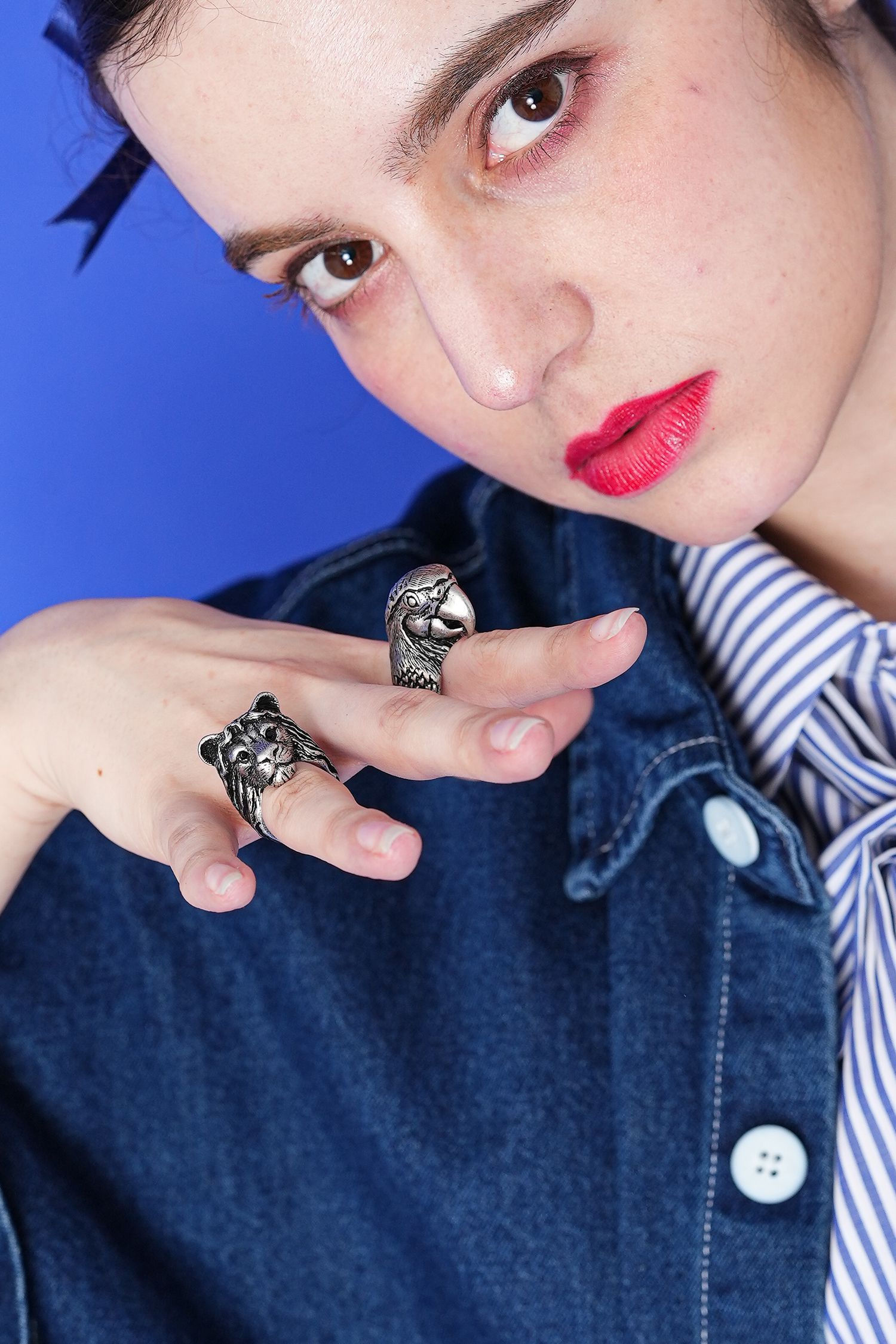 マエムキアニマルバリエーションフリーサイズリング / 指輪 メンズ