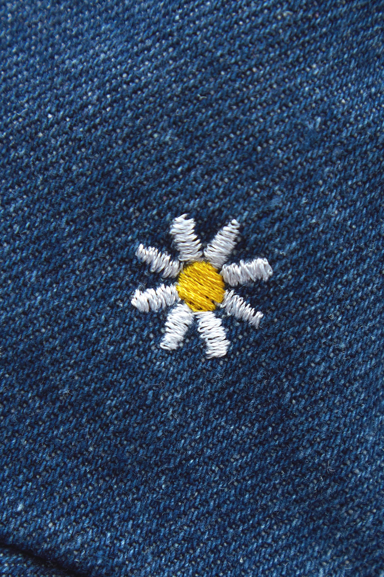 花柄刺繍デニムハット / バケハ バケットハット ankoROCK(アンコロック 