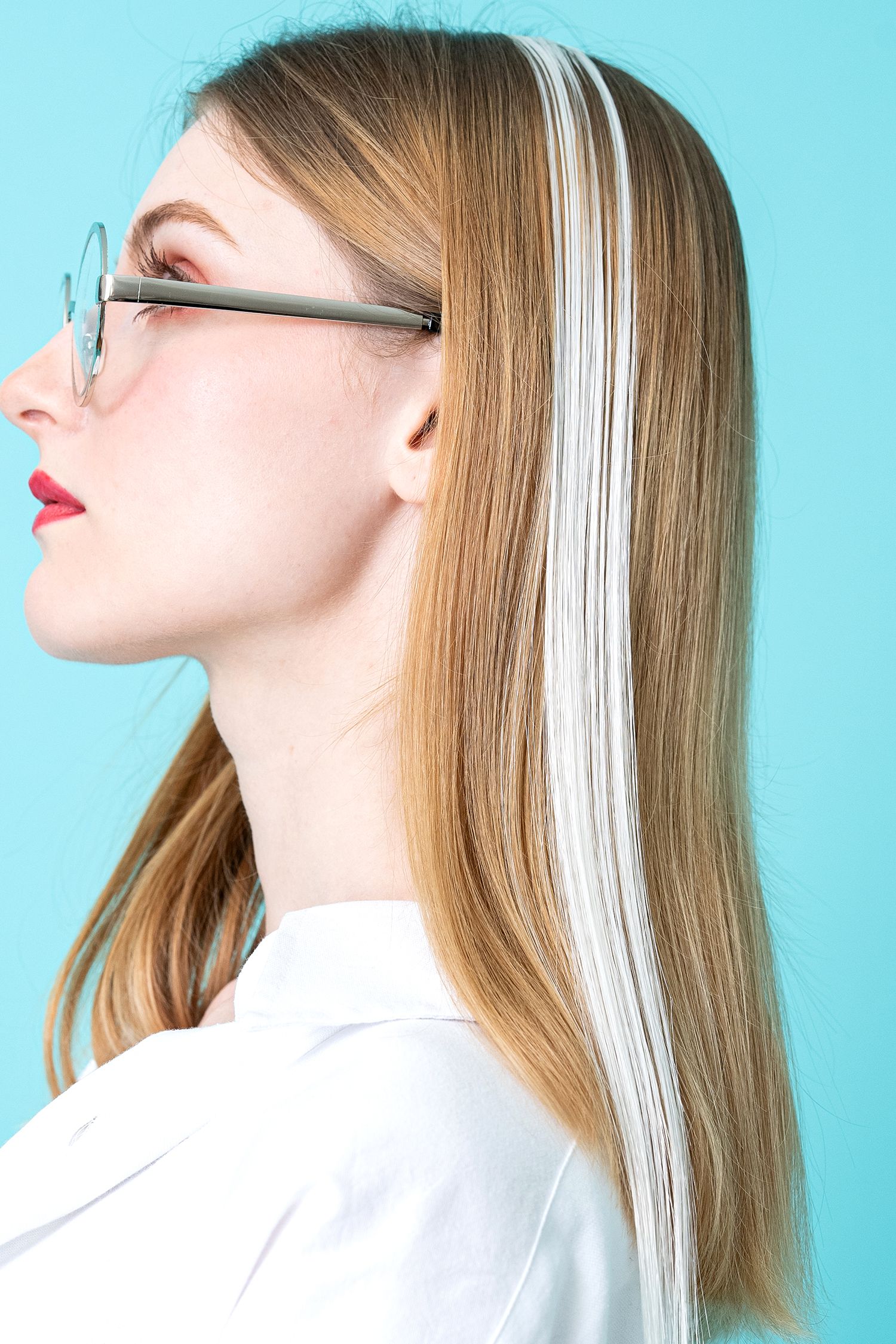 カラーワンポイントエクステ / ロング クリップ ワンタッチ ankoROCK