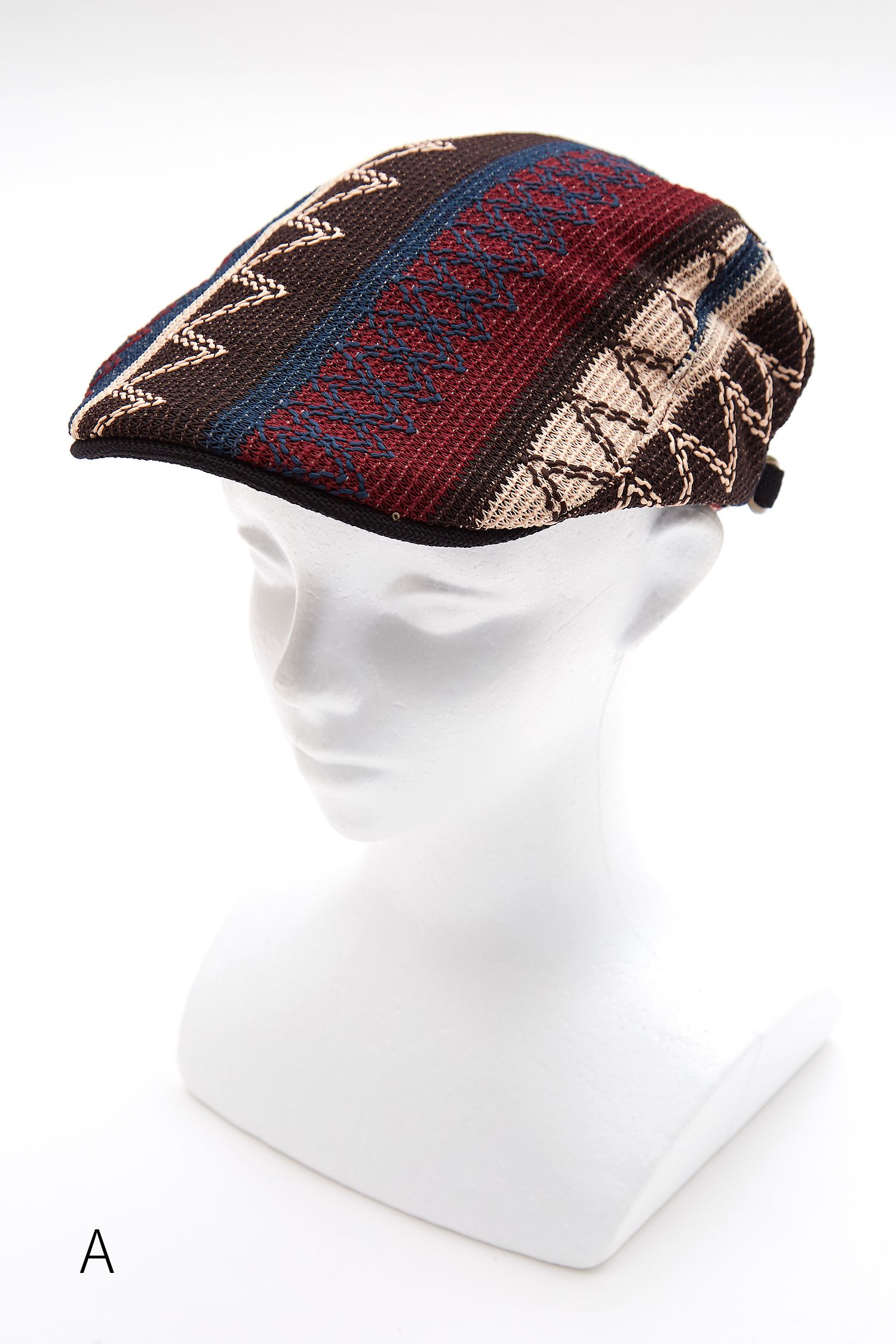 ネイティブ柄ニットハンチング / 帽子 メンズ レディース