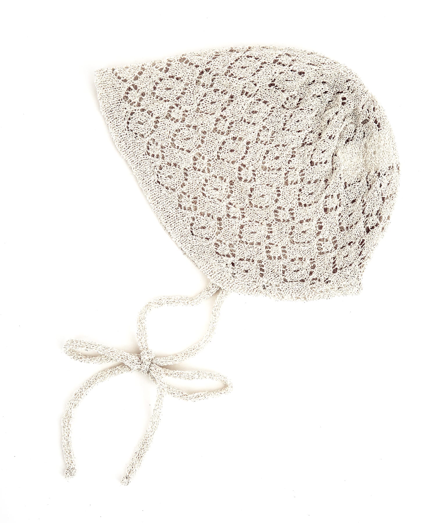 編み込みバブーシュカ　キノコちゃん セール】【 Bambin / ボンバン 】 クロシェ編み バブーシュカ